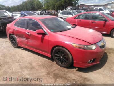 2012 Acura TSX Special Edition, red — VIN JH4CU2F87CC002744, IAAI