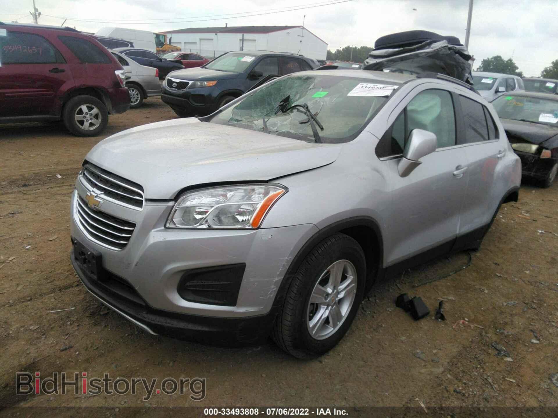2015 CHEVROLET TRAX - VIN: KL7CJLSB3FB246237 - Фото 2