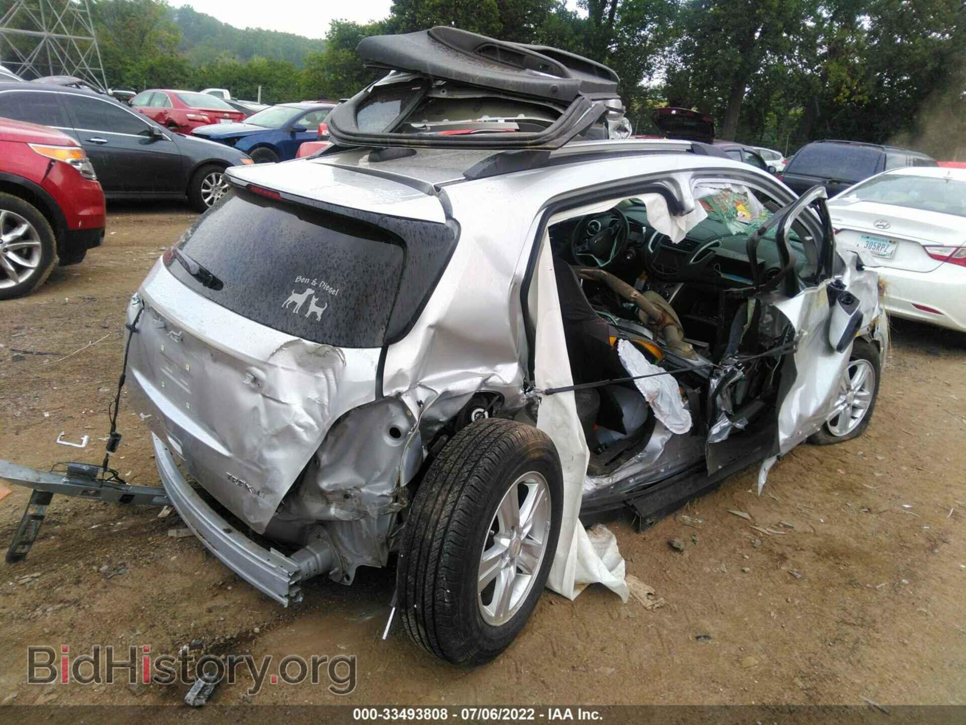 2015 CHEVROLET TRAX - VIN: KL7CJLSB3FB246237 - Фото 4