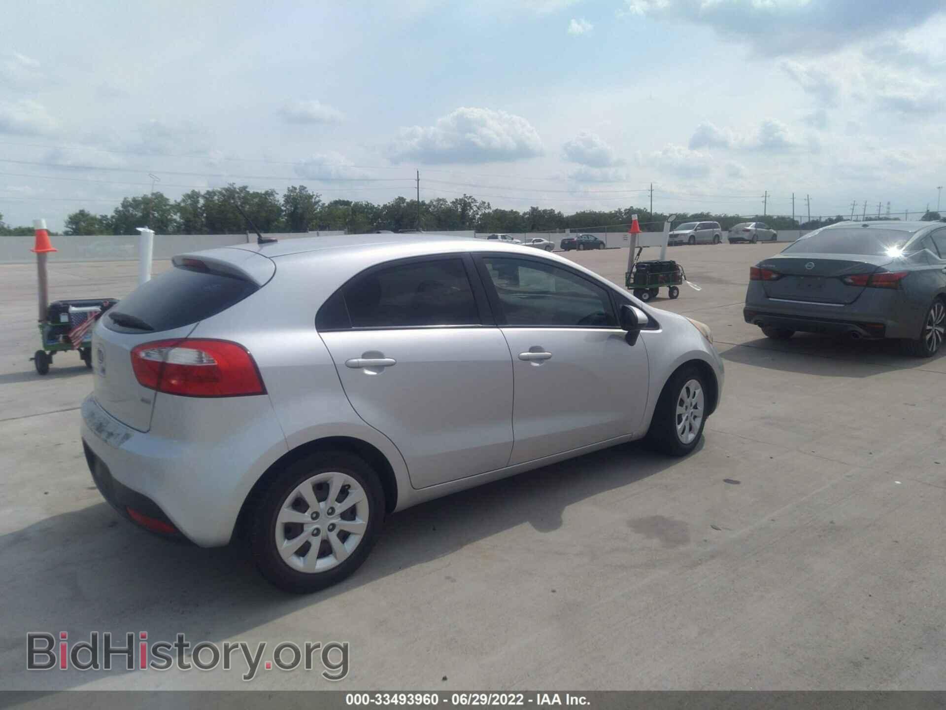 2012 KIA RIO - VIN: KNADM5A36C6092998 - Фото 4