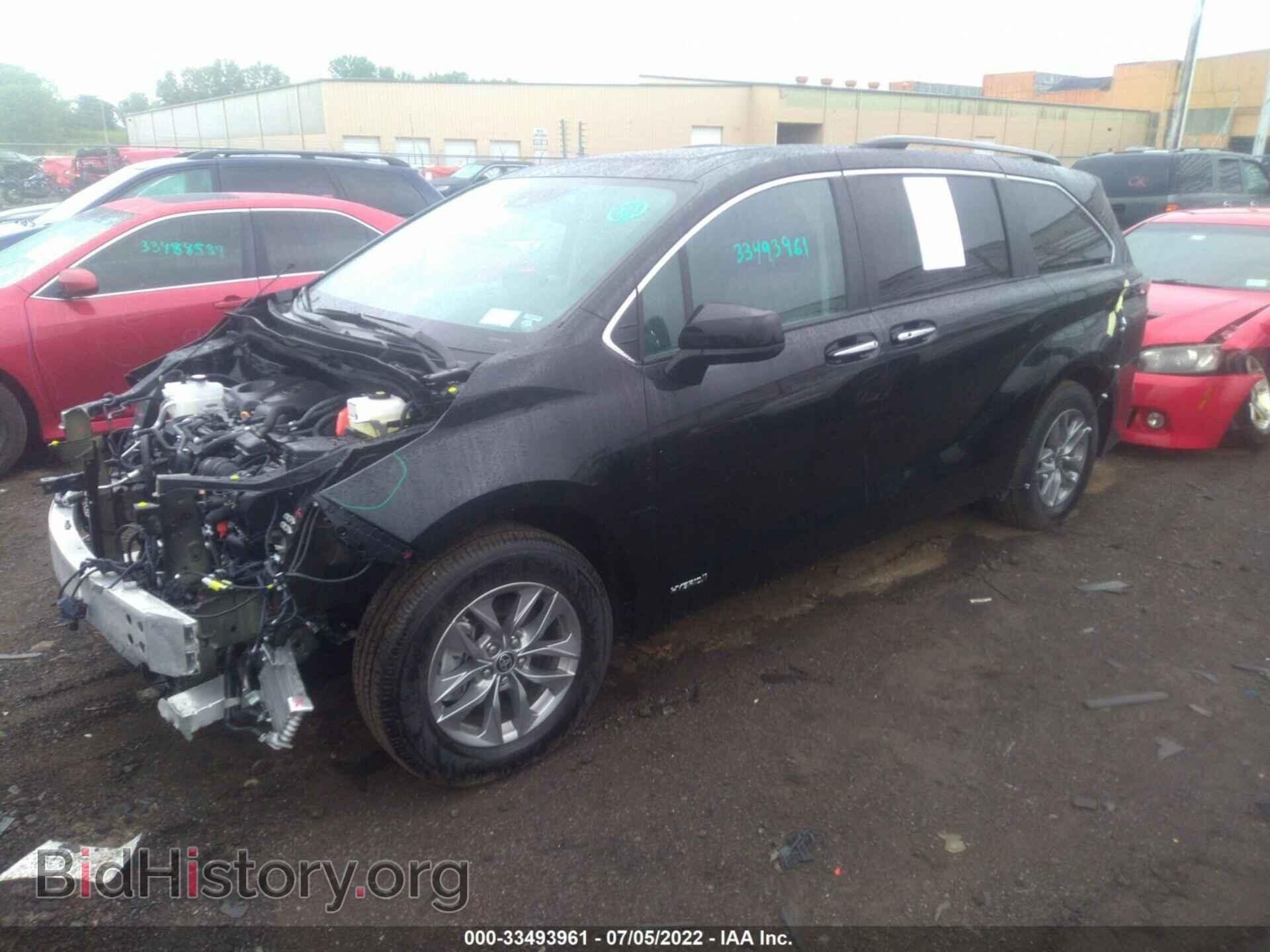 2021 TOYOTA SIENNA - VIN: 5TDYSKFC7MS039939 - Фото 2