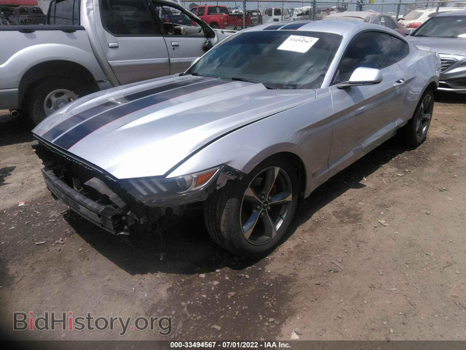 2016 FORD MUSTANG - VIN: 1FA6P8AM7G5253809 - Фото 2