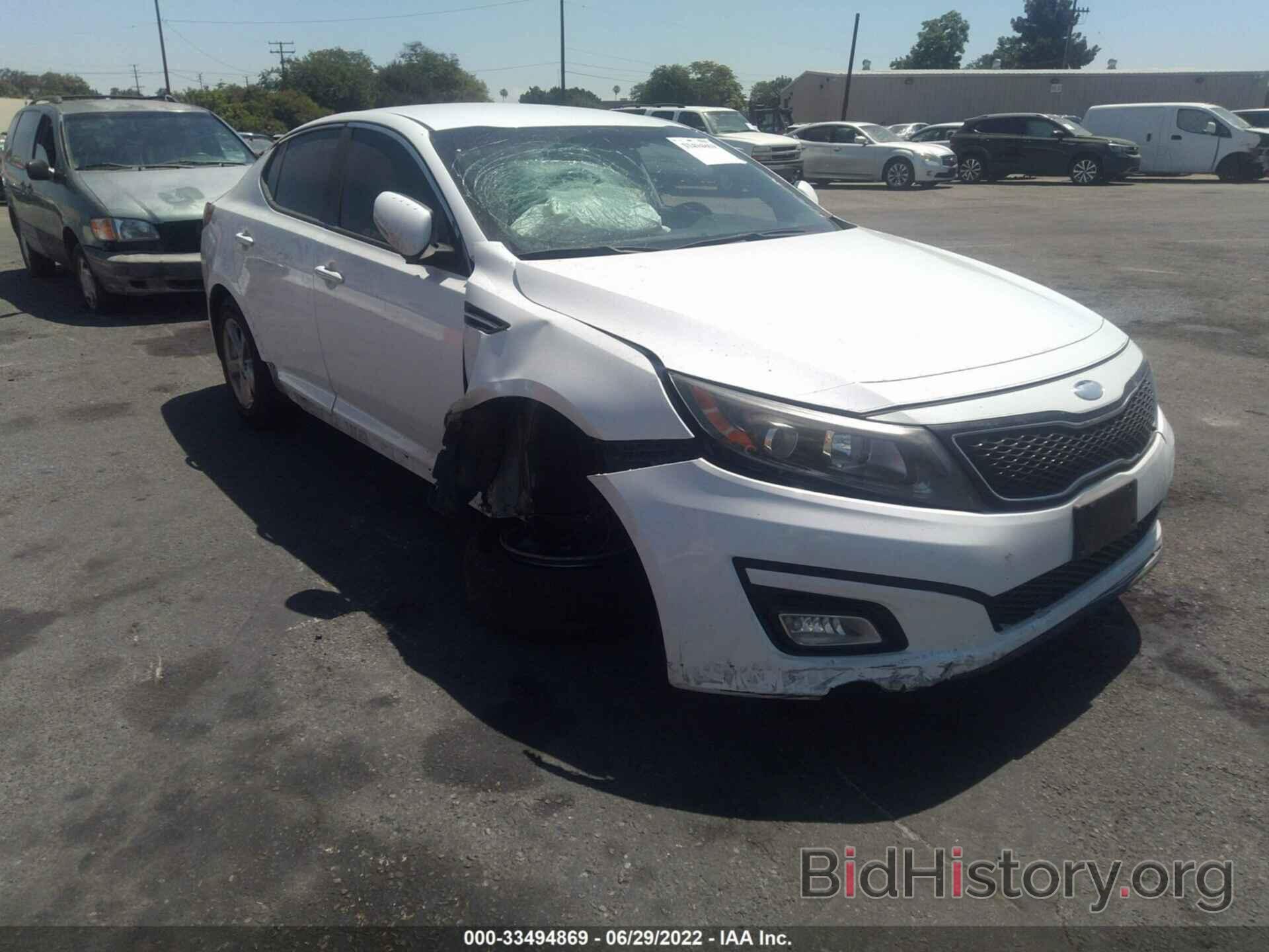 Photo 5XXGM4A75EG303285 - KIA OPTIMA 2014