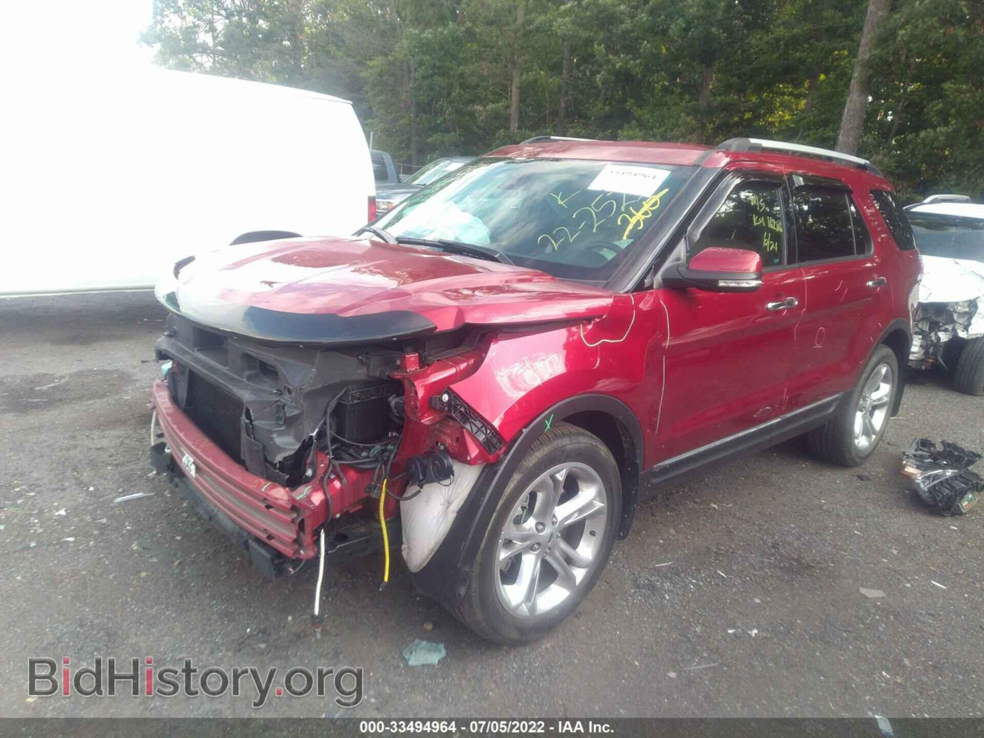2014 FORD EXPLORER - VIN: 1FM5K8F86EGA57650 - Фото 2