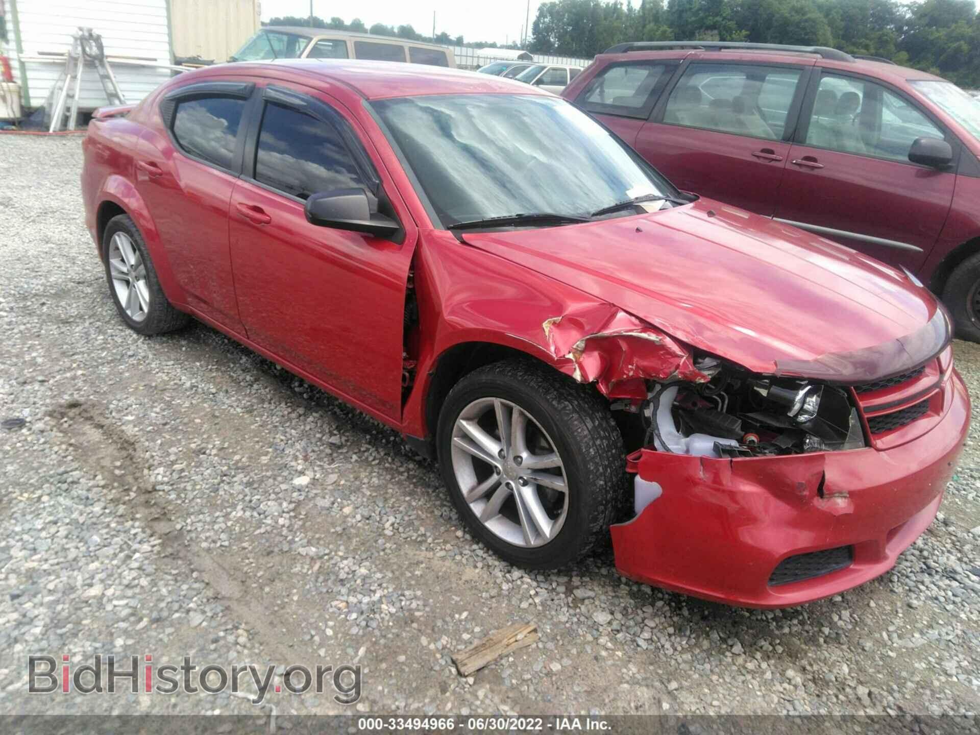 Фотография 1C3CDZAB9EN220533 - DODGE AVENGER 2014