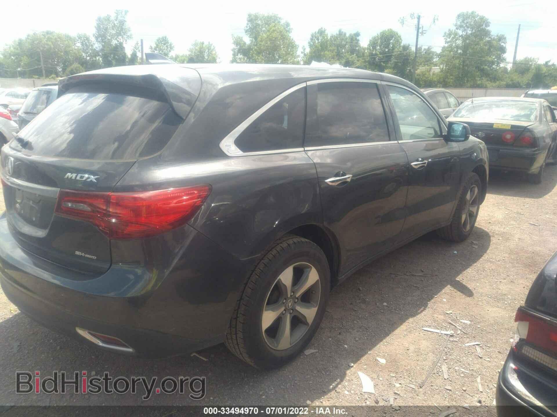 2014 ACURA MDX - VIN: 5FRYD4H20EB017747 - Фото 4