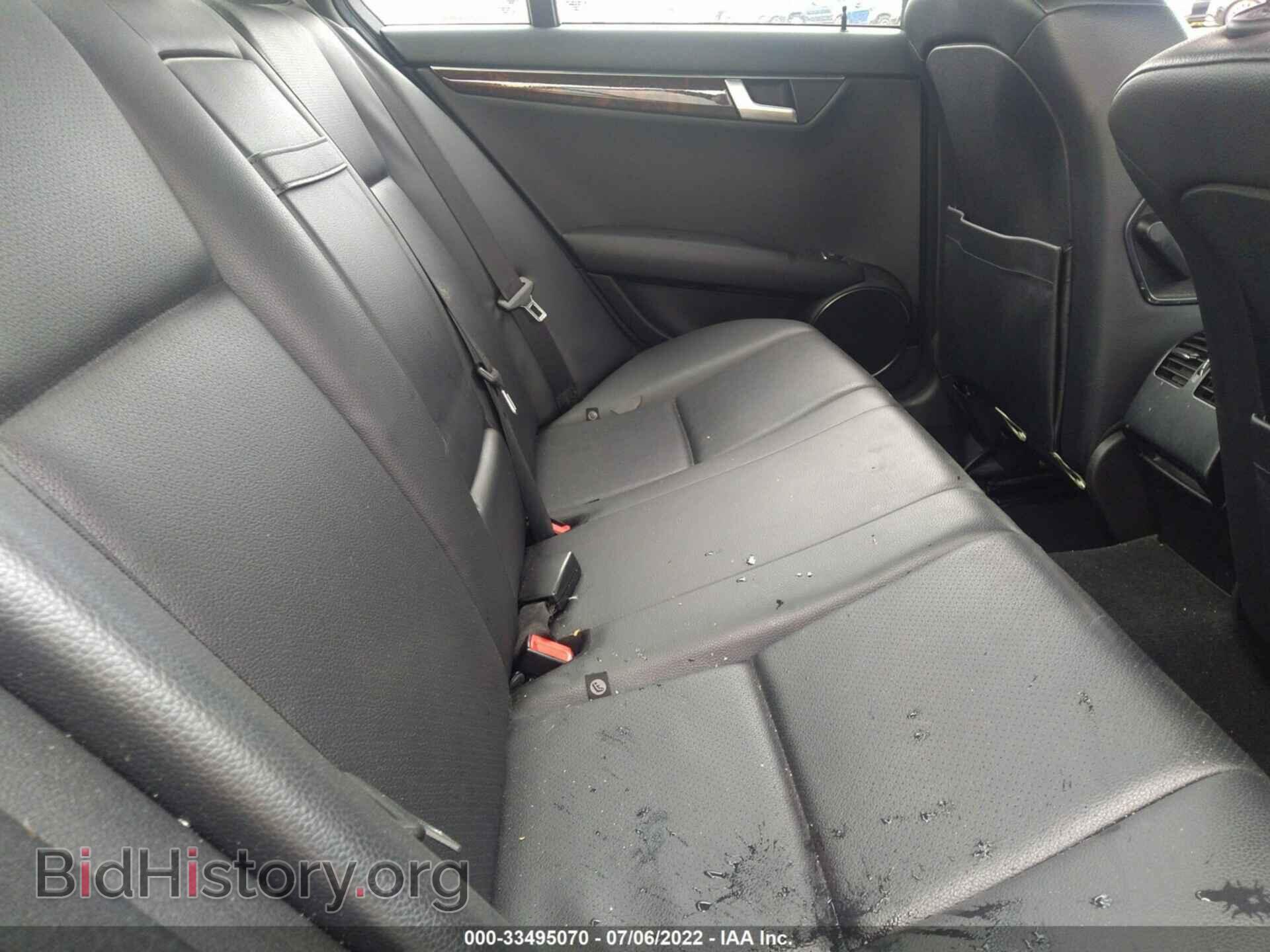 2012 MERCEDES-BENZ C-CLASS - VIN: WDDGF8BB6CR226611 - Фото 8