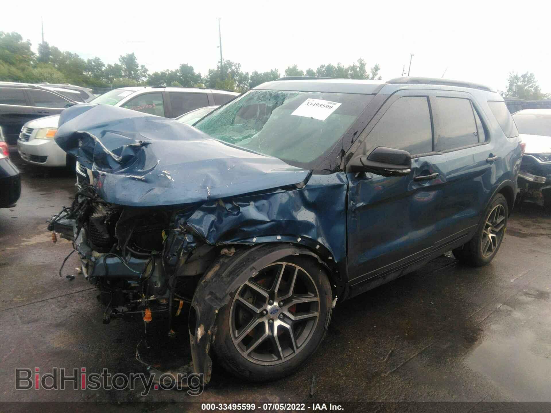 2018 FORD EXPLORER - VIN: 1FM5K8GT1JGB87526 - Фото 2