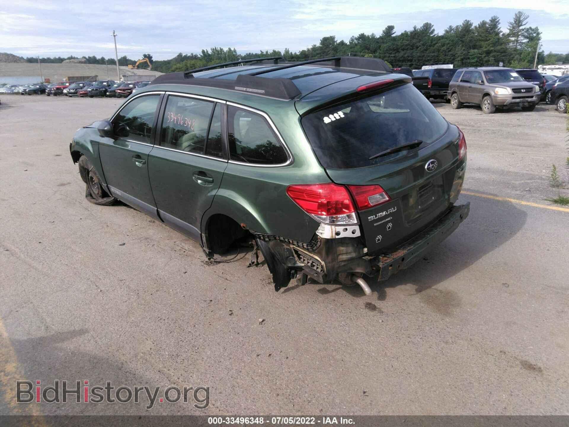 2011 SUBARU OUTBACK - VIN: 4S4BRBAC9B3429993 - Фото 3