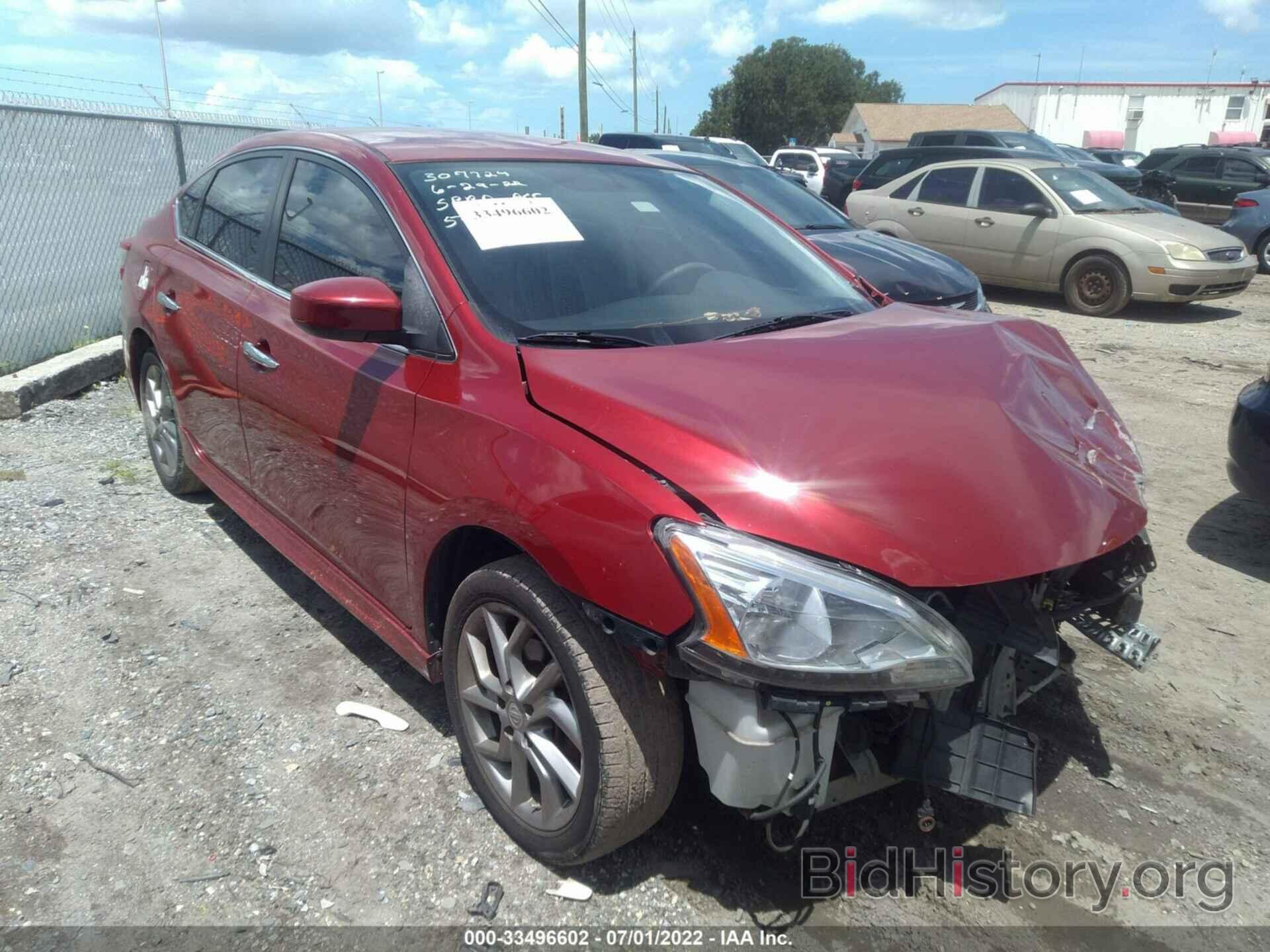 Photo 3N1AB7AP4DL659956 - NISSAN SENTRA 2013