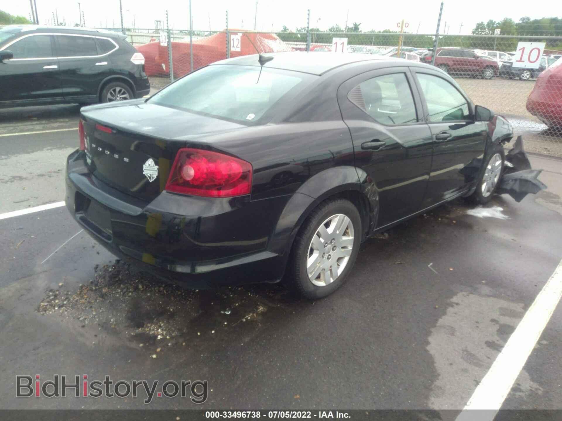 2013 DODGE AVENGER - VIN: 1C3CDZAB6DN628468 - Photo 4