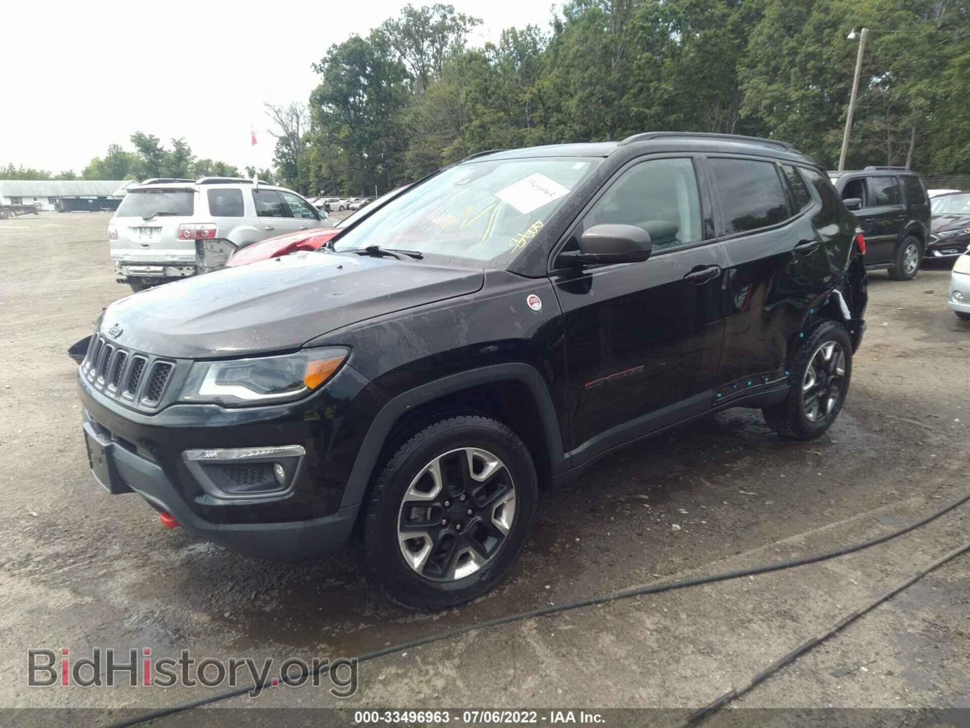 2018 JEEP COMPASS - VIN: 3C4NJDDB9JT342802 - Фото 2
