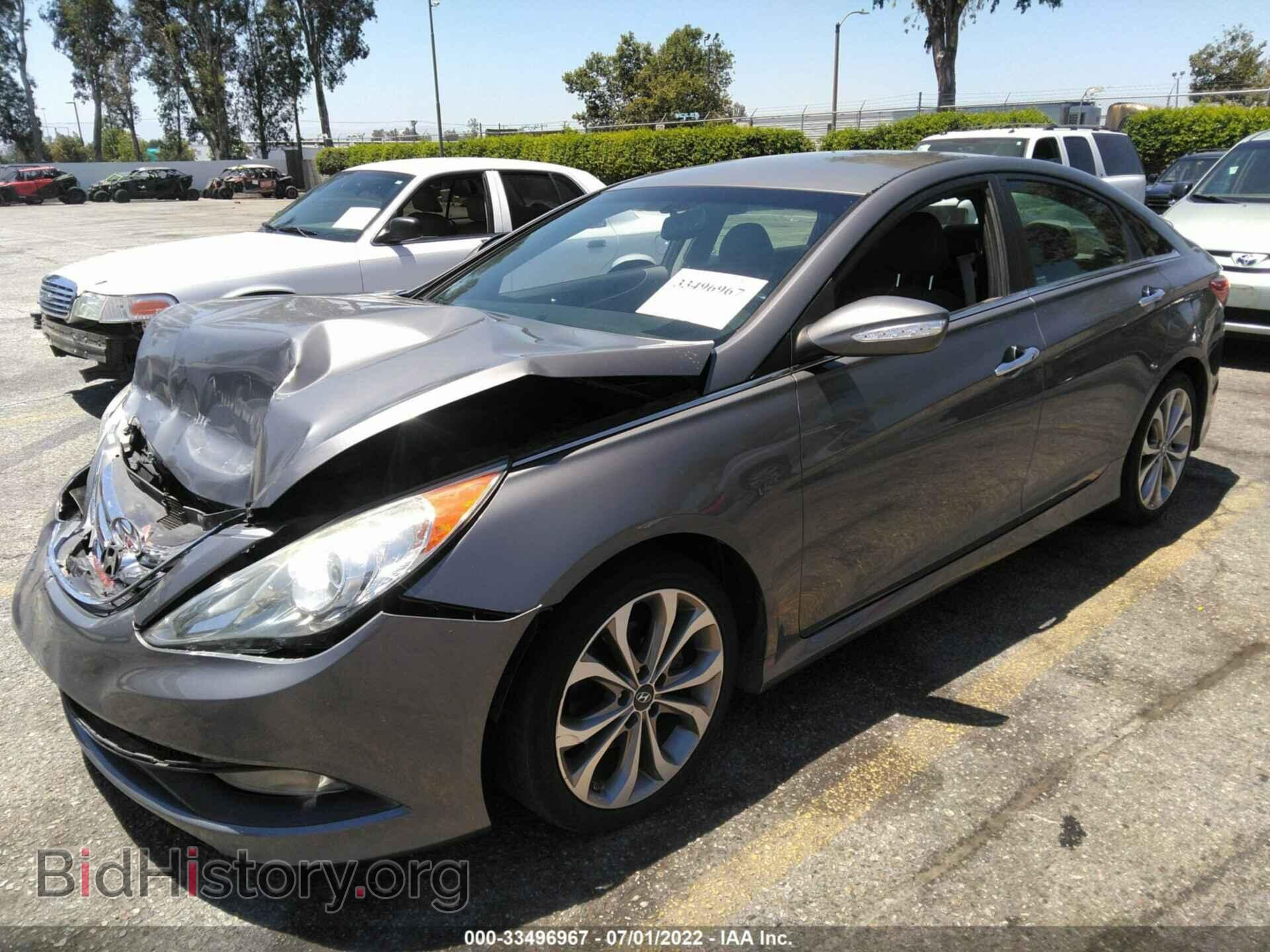 2014 HYUNDAI SONATA - VIN: 5NPEC4AC1EH847312 - Фото 2