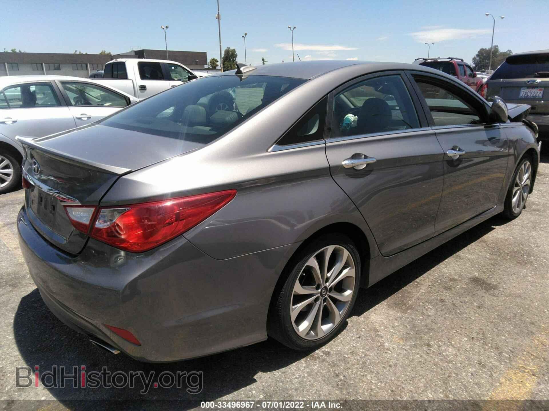 2014 HYUNDAI SONATA - VIN: 5NPEC4AC1EH847312 - Фото 4