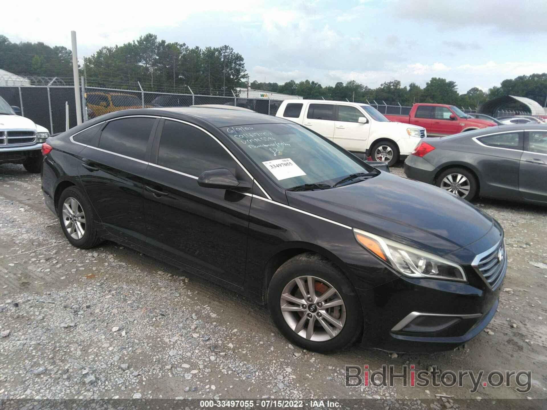 Photo 5NPE24AF2GH355596 - HYUNDAI SONATA 2016