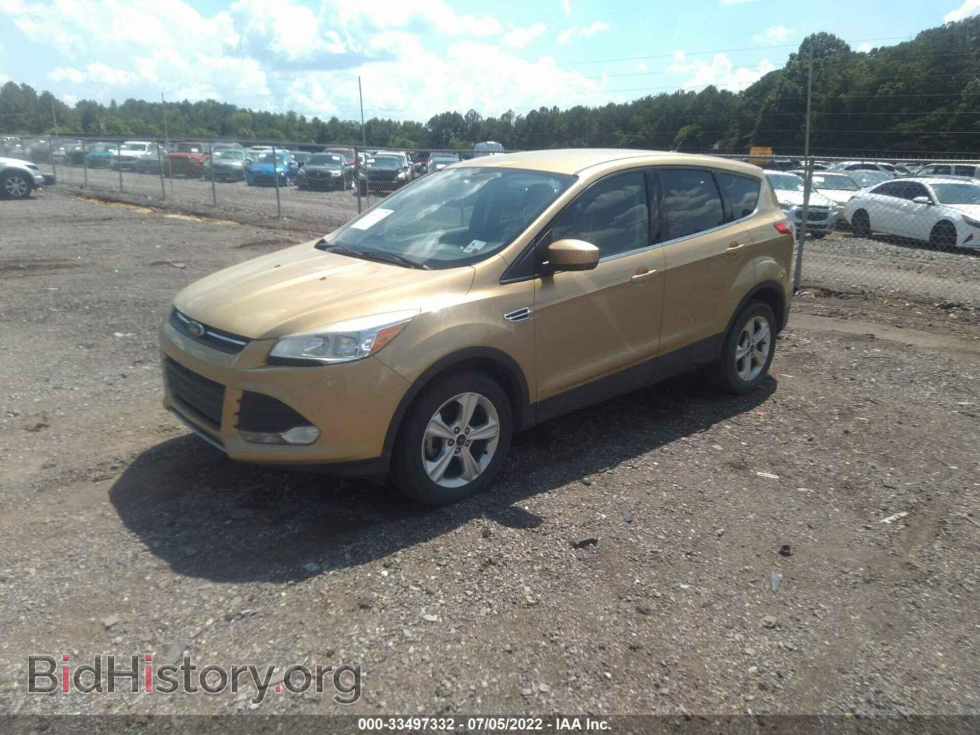 2014 FORD ESCAPE - VIN: 1FMCU0GX2EUC81606 - Фото 2