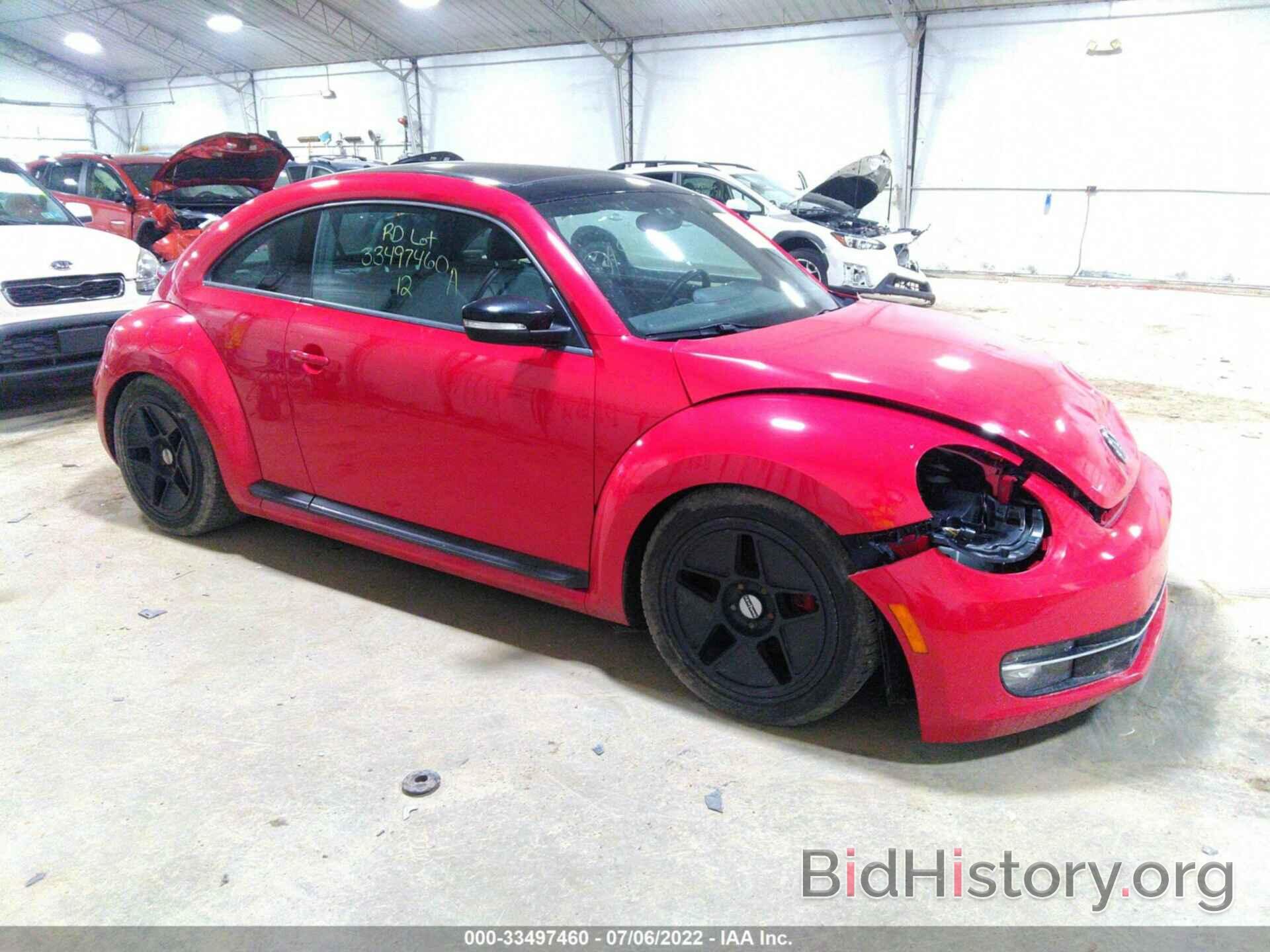 Photo 3VW4A7AT9CM653652 - VOLKSWAGEN BEETLE 2012