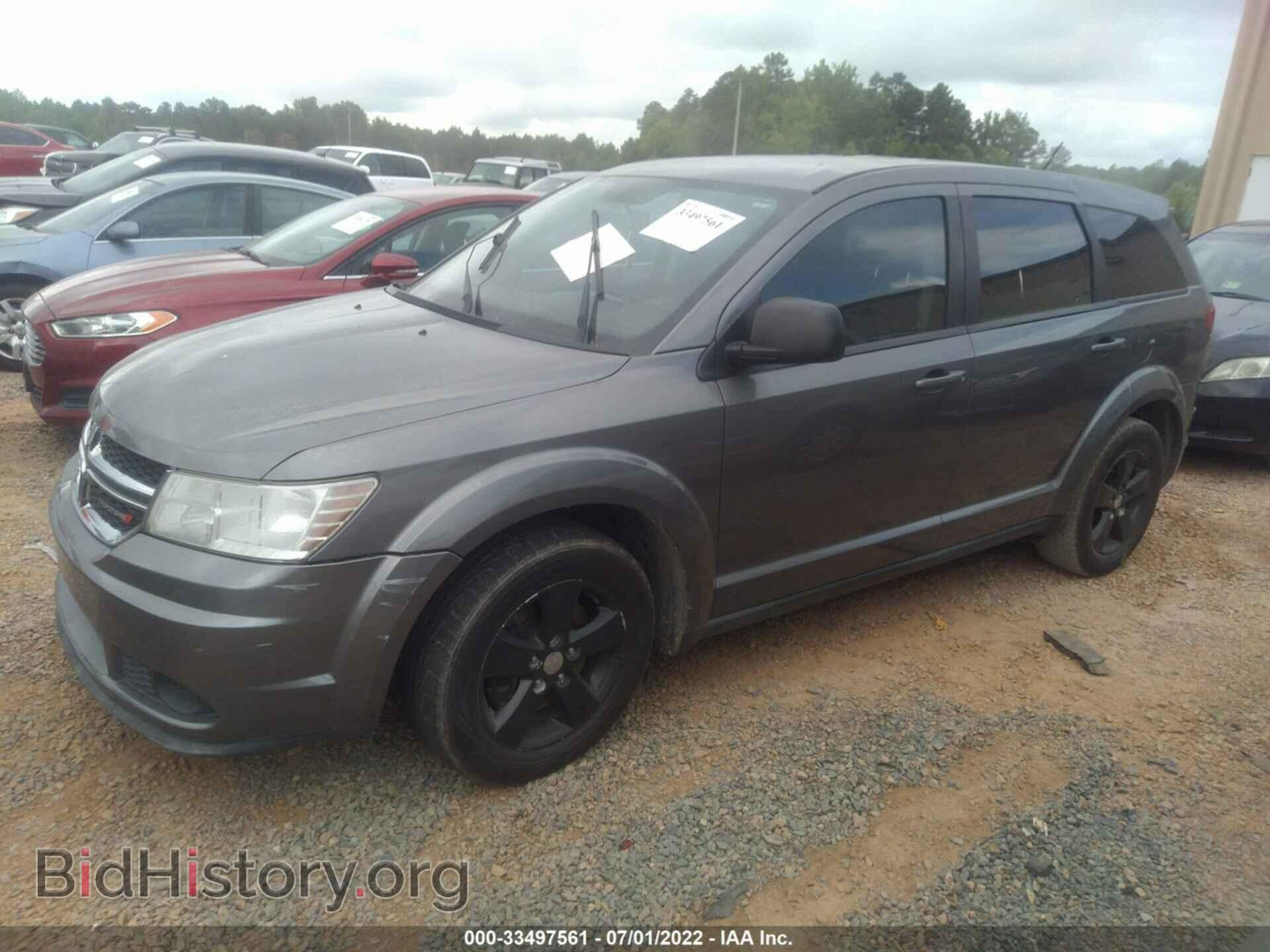 2013 DODGE JOURNEY - VIN: 3C4PDCAB4DT587803 - Фото 2