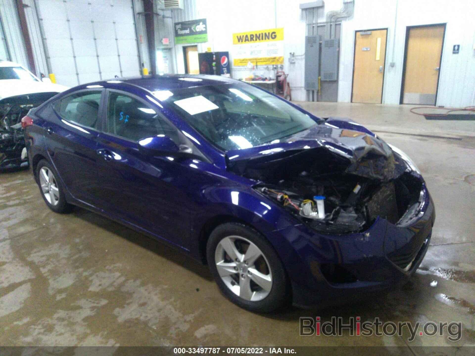 Фотография 5NPDH4AEXCH140401 - HYUNDAI ELANTRA 2012