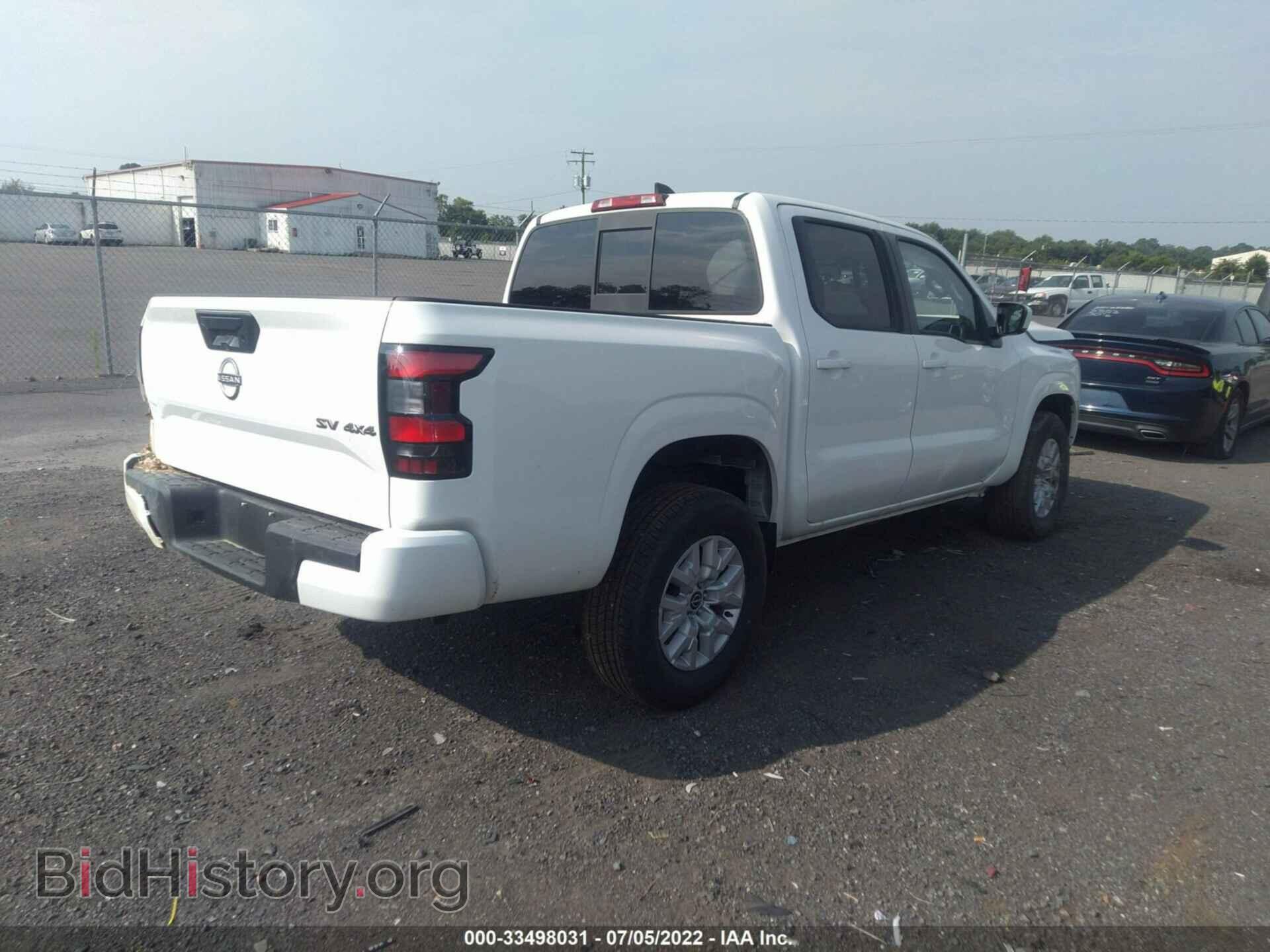 2022 NISSAN FRONTIER - VIN: 1N6ED1EK2NN625629 - Фото 4