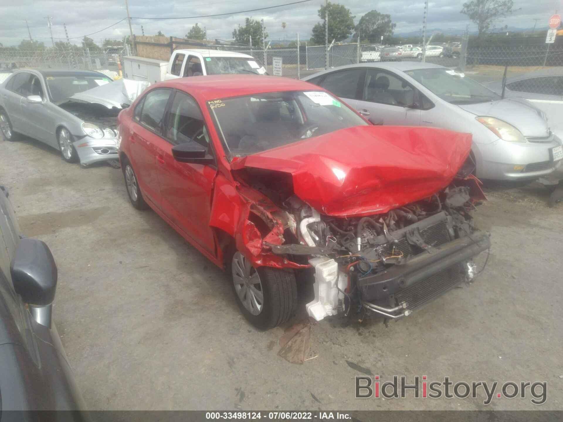 Photo 3VW2K7AJ3EM352722 - VOLKSWAGEN JETTA SEDAN 2014