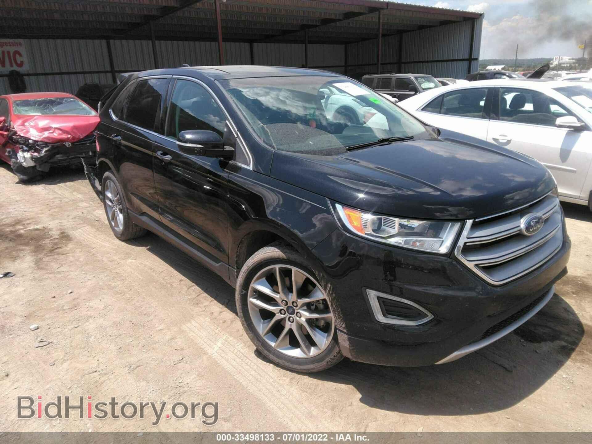 Photo 2FMTK3K8XFBB05482 - FORD EDGE 2015