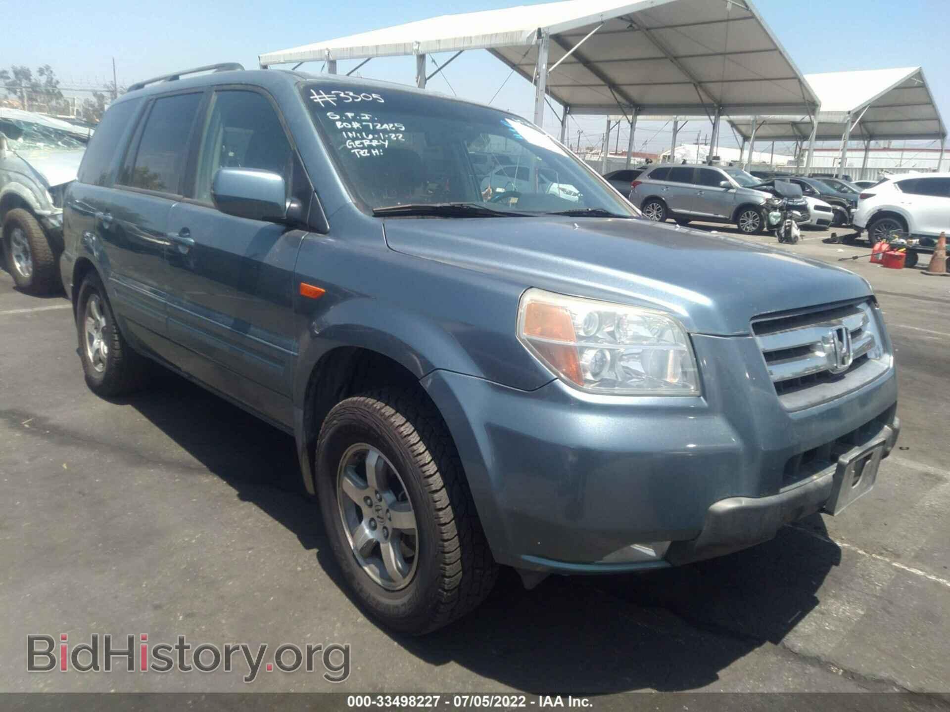 Photo 2HKYF186X6H559518 - HONDA PILOT 2006
