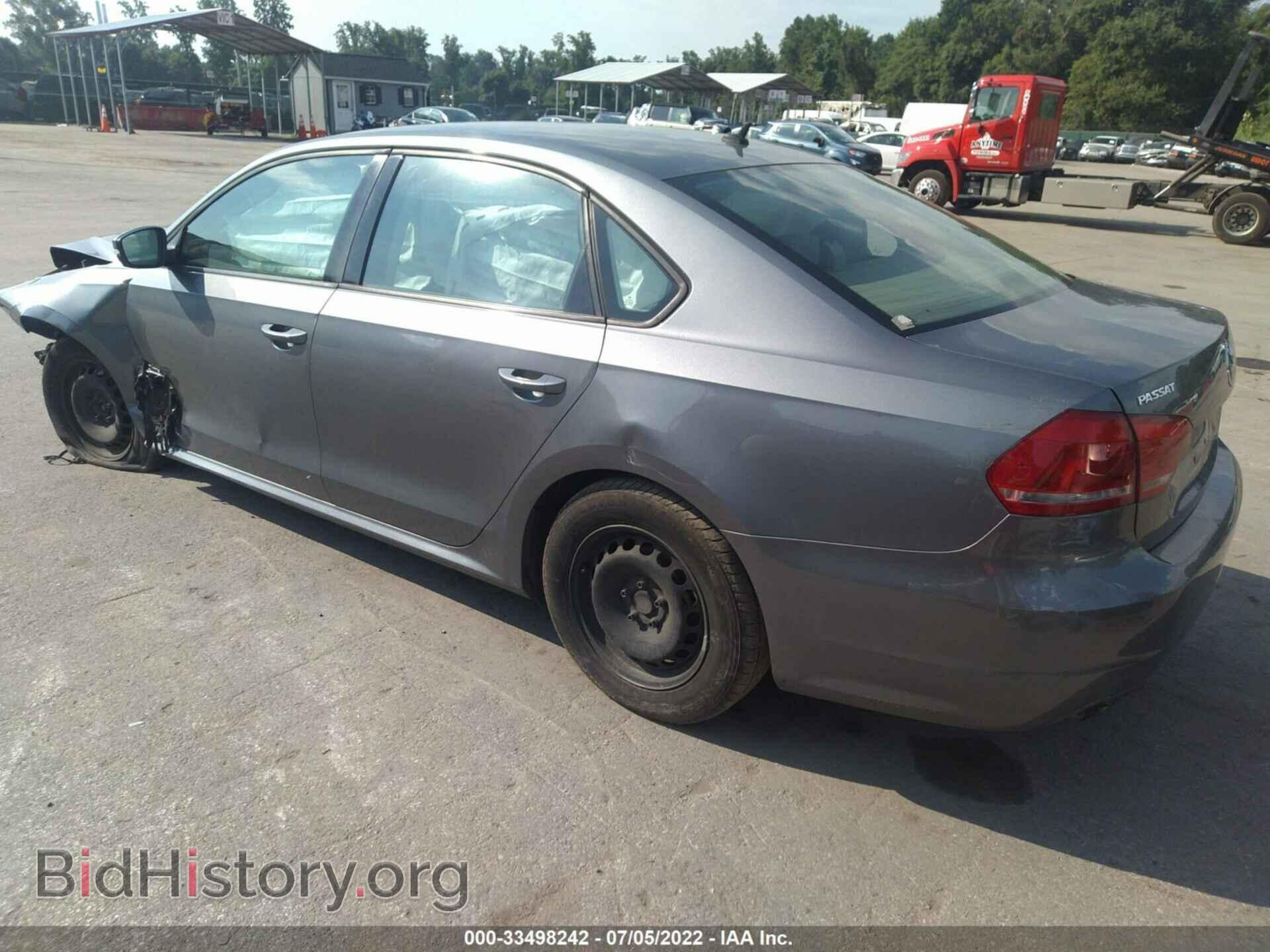 2014 VOLKSWAGEN PASSAT - VIN: 1VWAP7A31EC014560 - Фото 3
