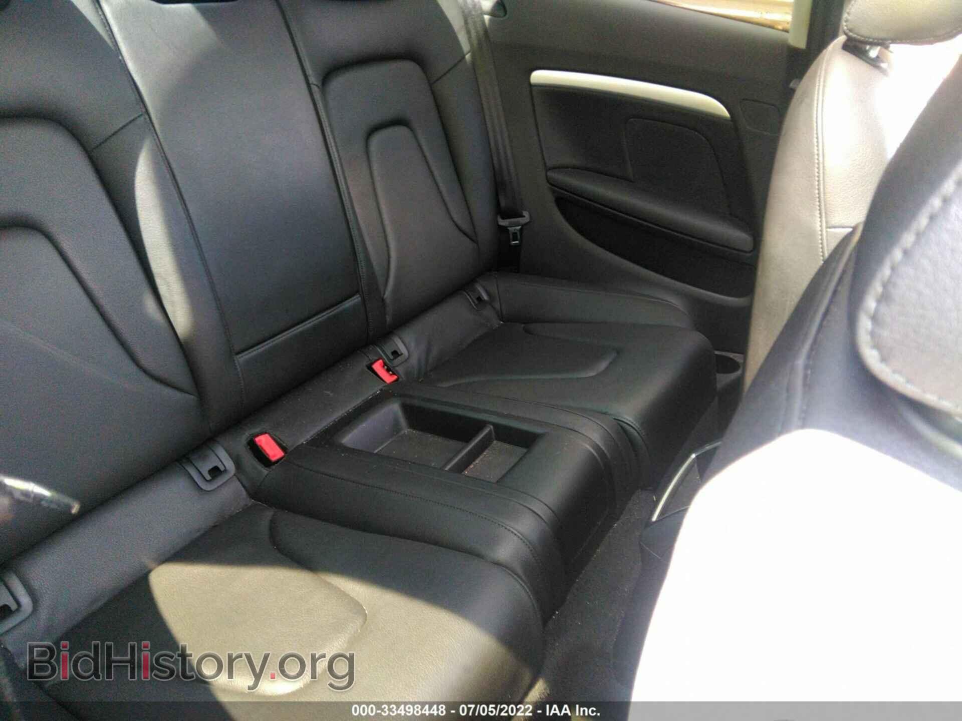 2012 AUDI A5 - VIN: WAUCFAFR0CA044762 - Фото 8