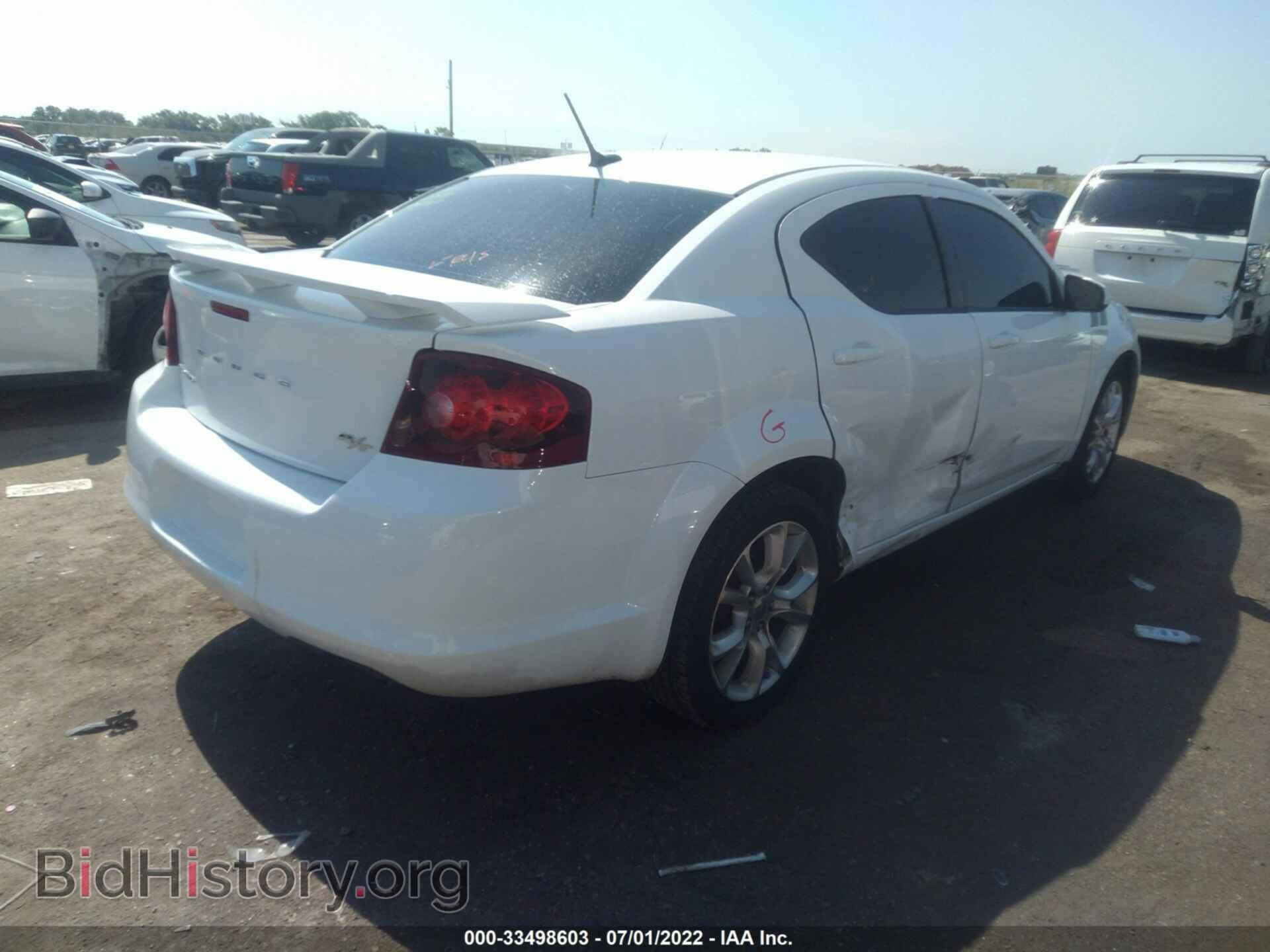 2012 DODGE AVENGER - VIN: 1C3CDZBG9CN186701 - Photo 4