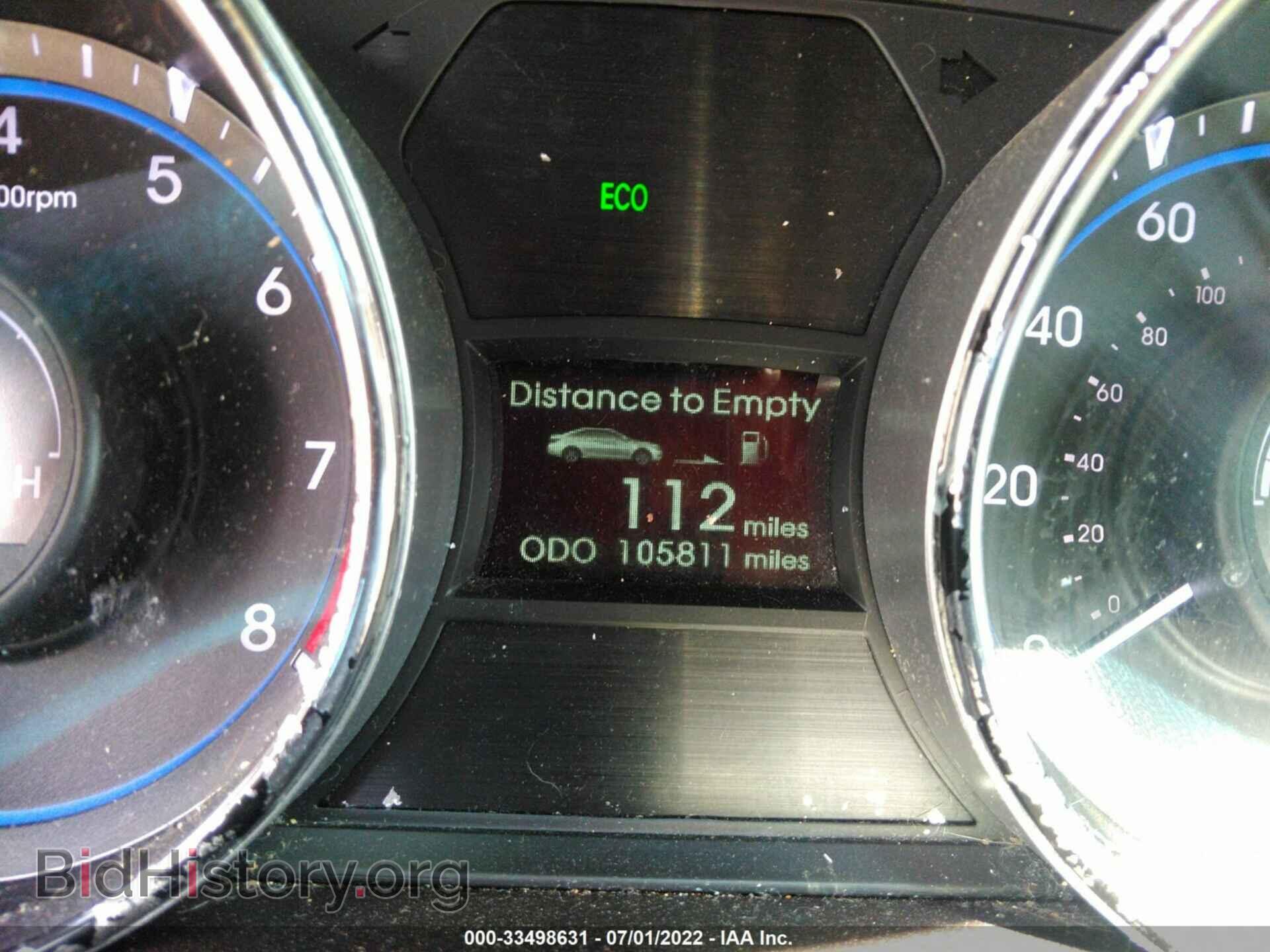 2013 HYUNDAI SONATA - VIN: 5NPEB4AC9DH767449 - Photo 7