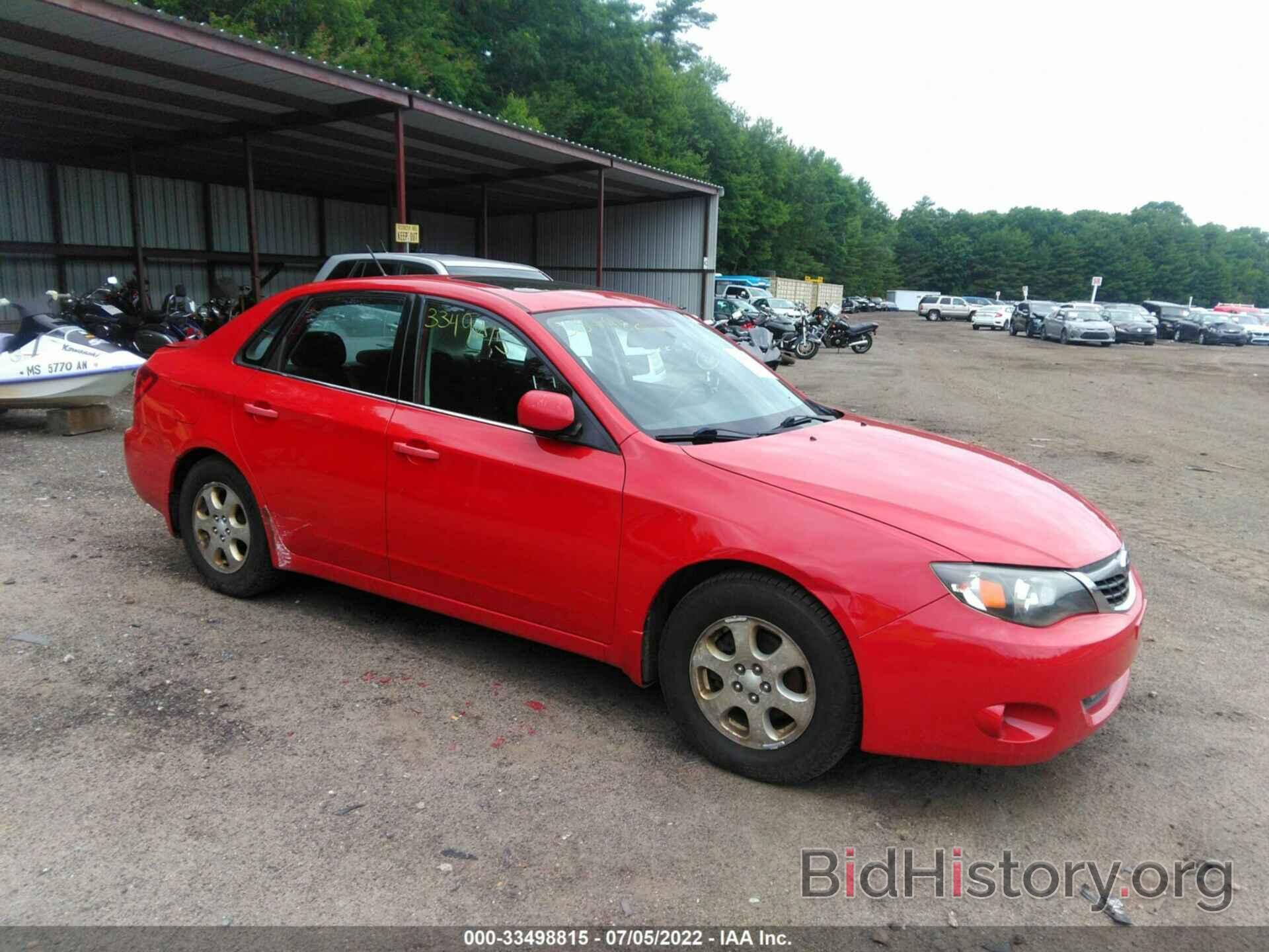 Photo JF1GE606X9G502371 - SUBARU IMPREZA SEDAN 2009