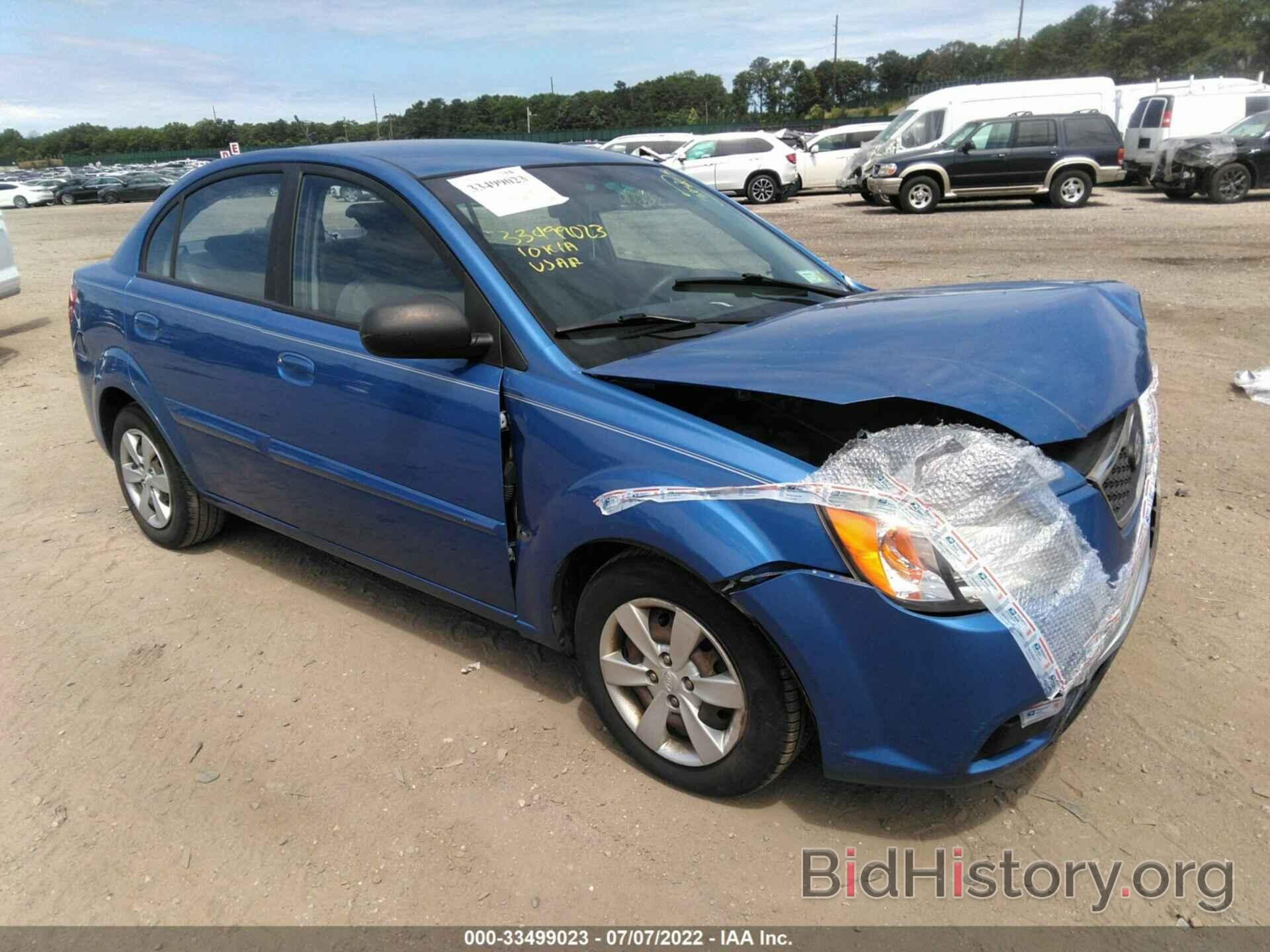 Photo KNADH4A3XA6666854 - KIA RIO 2010