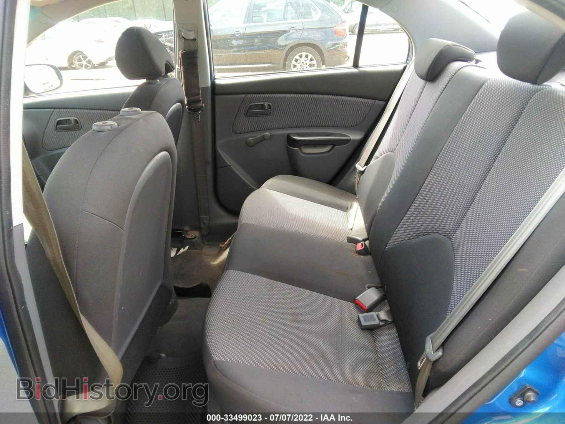 2010 KIA RIO - VIN: KNADH4A3XA6666854 - Фото 8