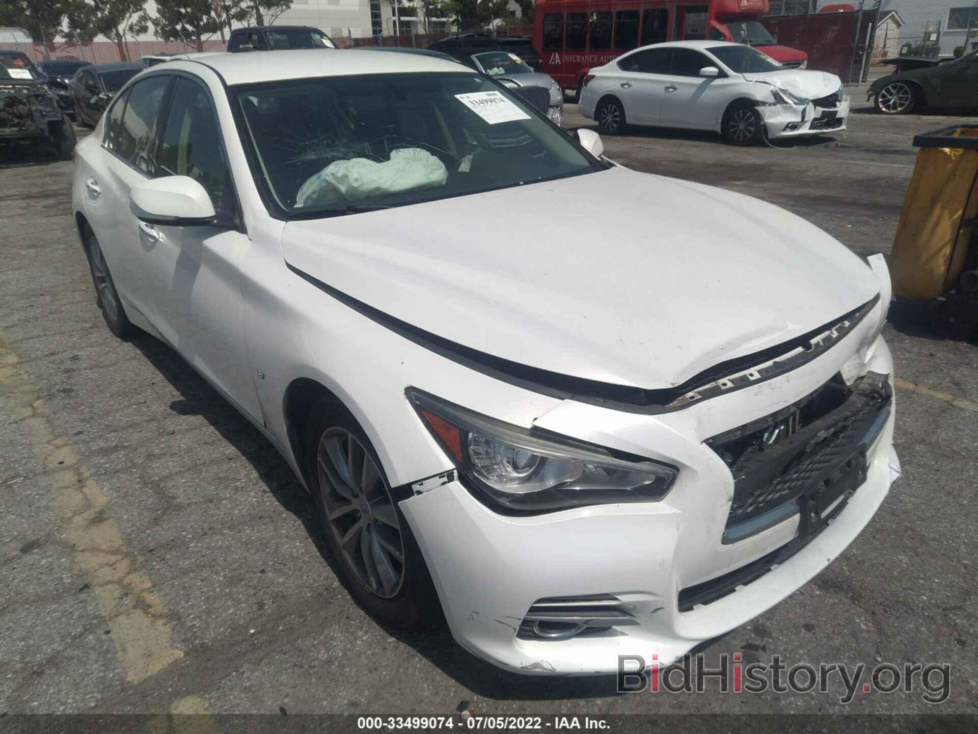 Photo JN1BV7APXFM346589 - INFINITI Q50 2015