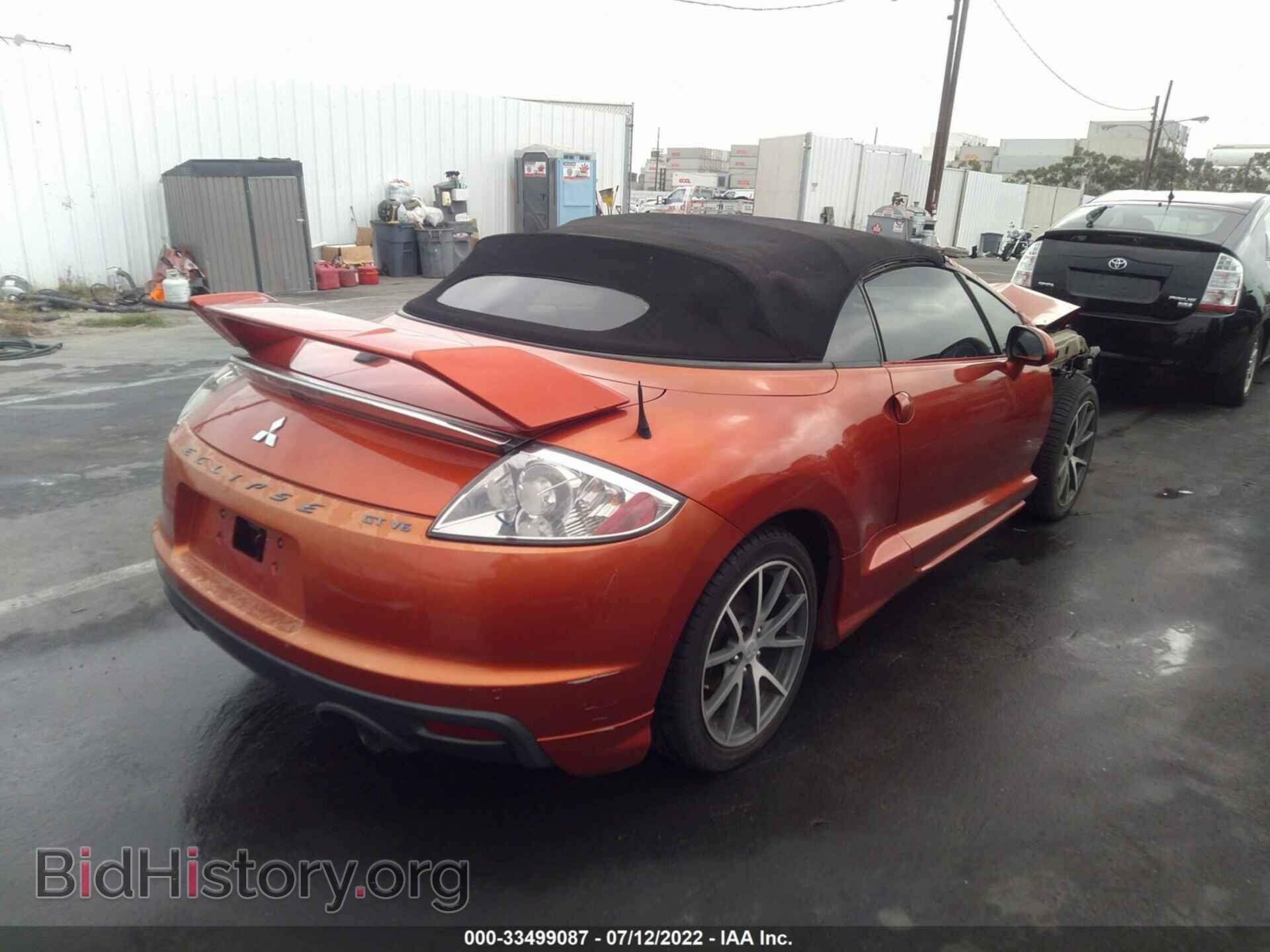2011 MITSUBISHI ECLIPSE - VIN: 4A37L3ET6BE010559 - Фото 4