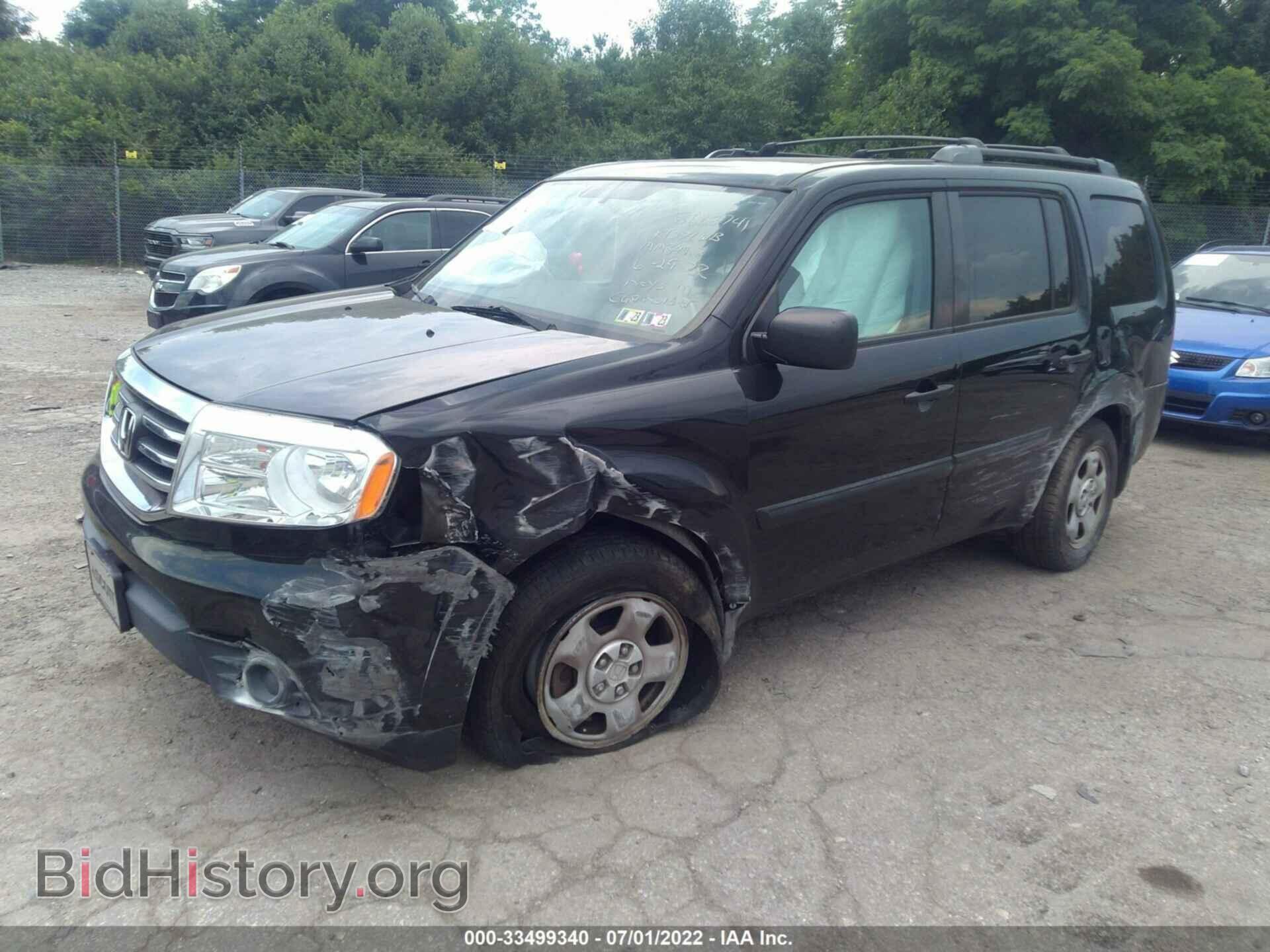 2015 HONDA PILOT - VIN: 5FNYF4H29FB044443 - Фото 2