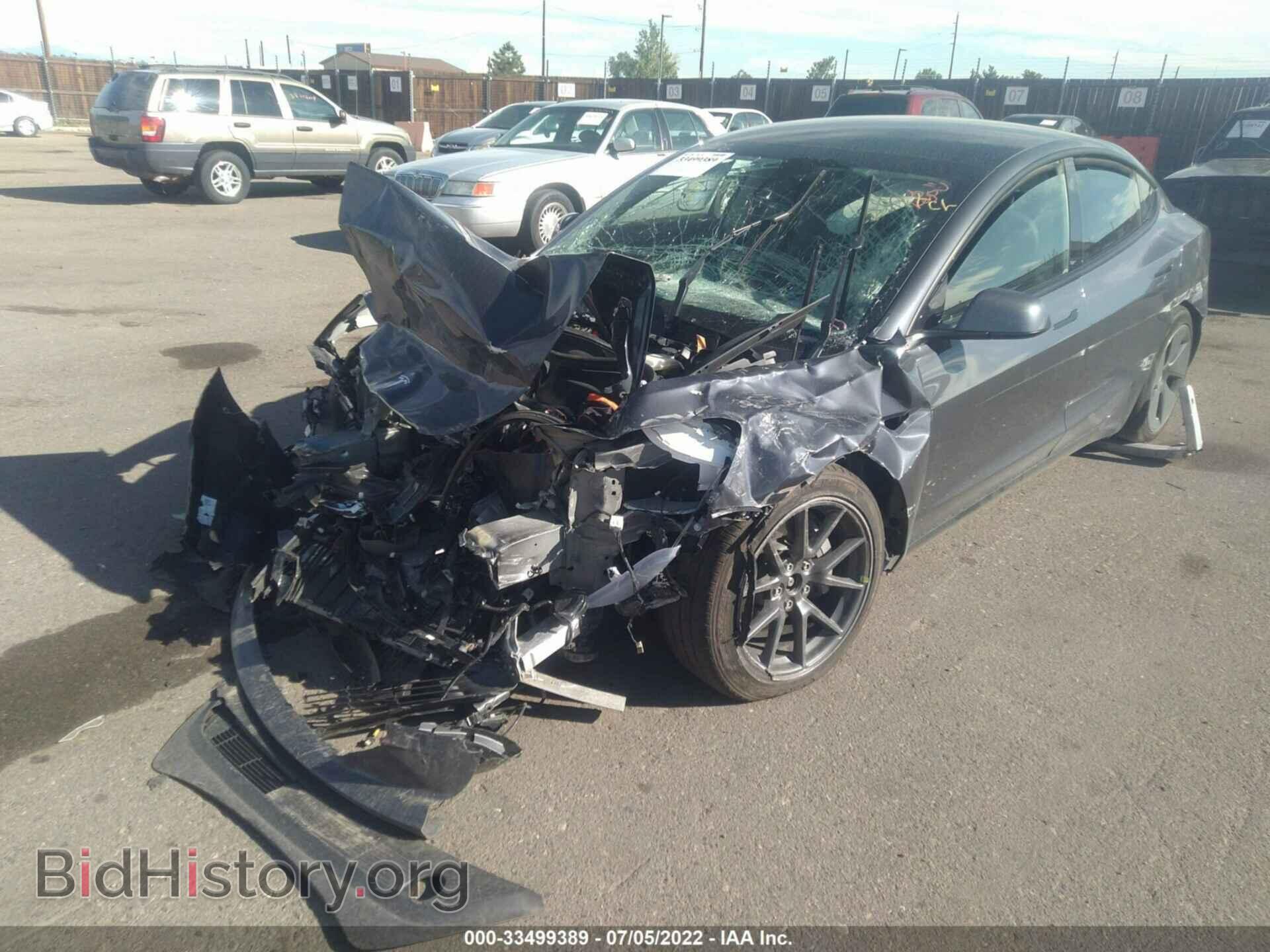 2021 TESLA MODEL 3 - VIN: 5YJ3E1EB9MF069274 - Photo 2