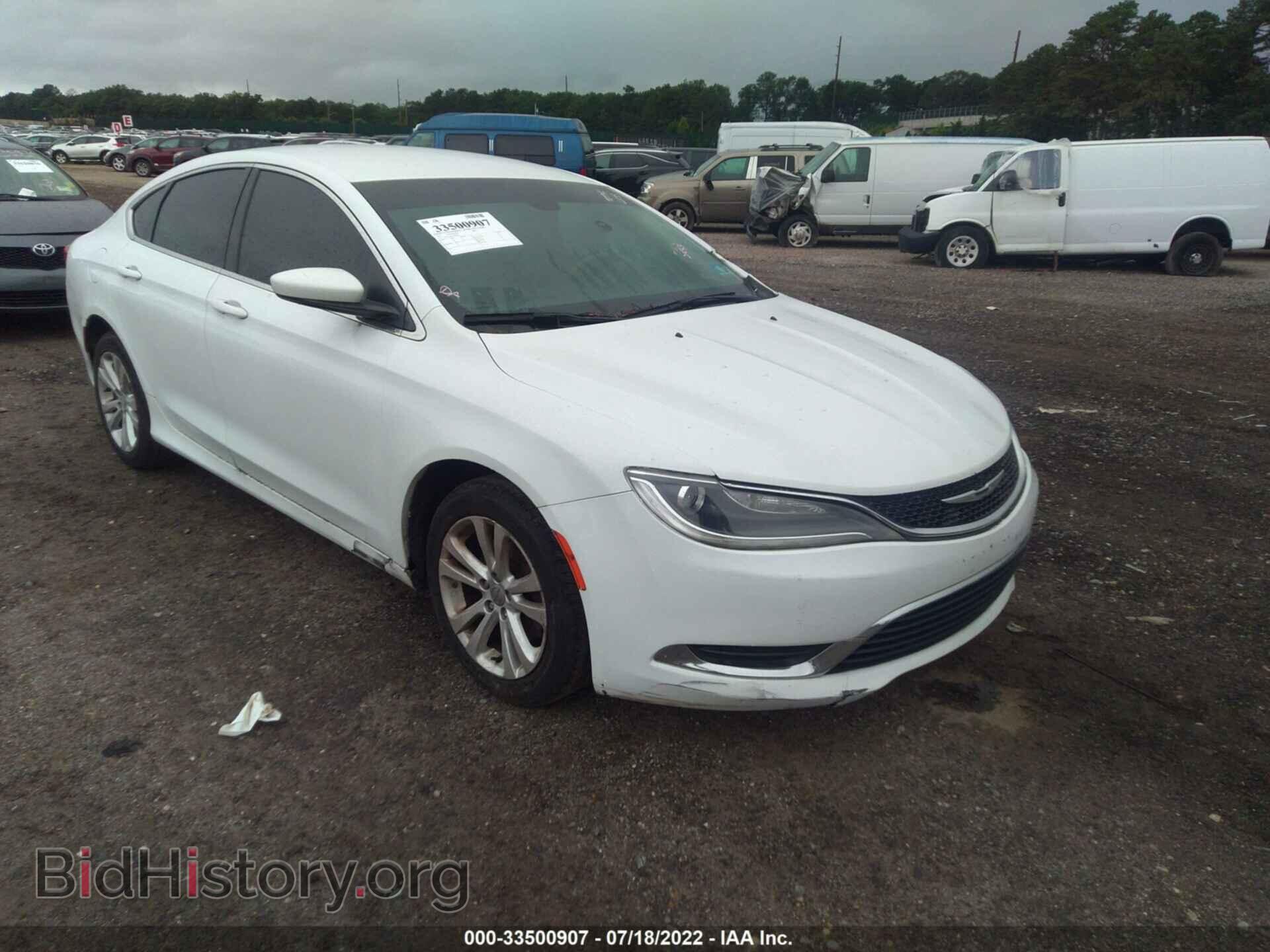 Фотография 1C3CCCAB7FN598948 - CHRYSLER 200 2015