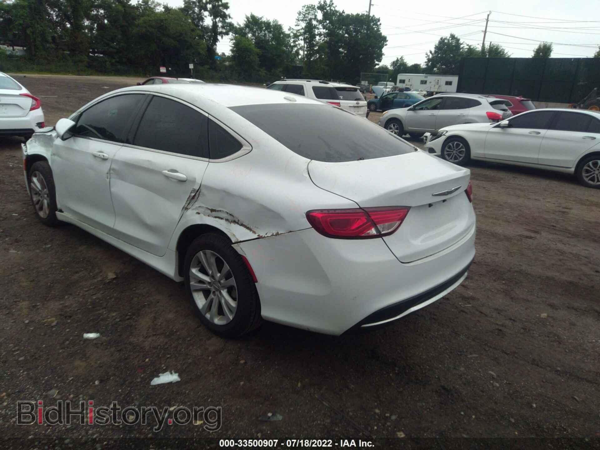 2015 CHRYSLER 200 - VIN: 1C3CCCAB7FN598948 - Фото 3