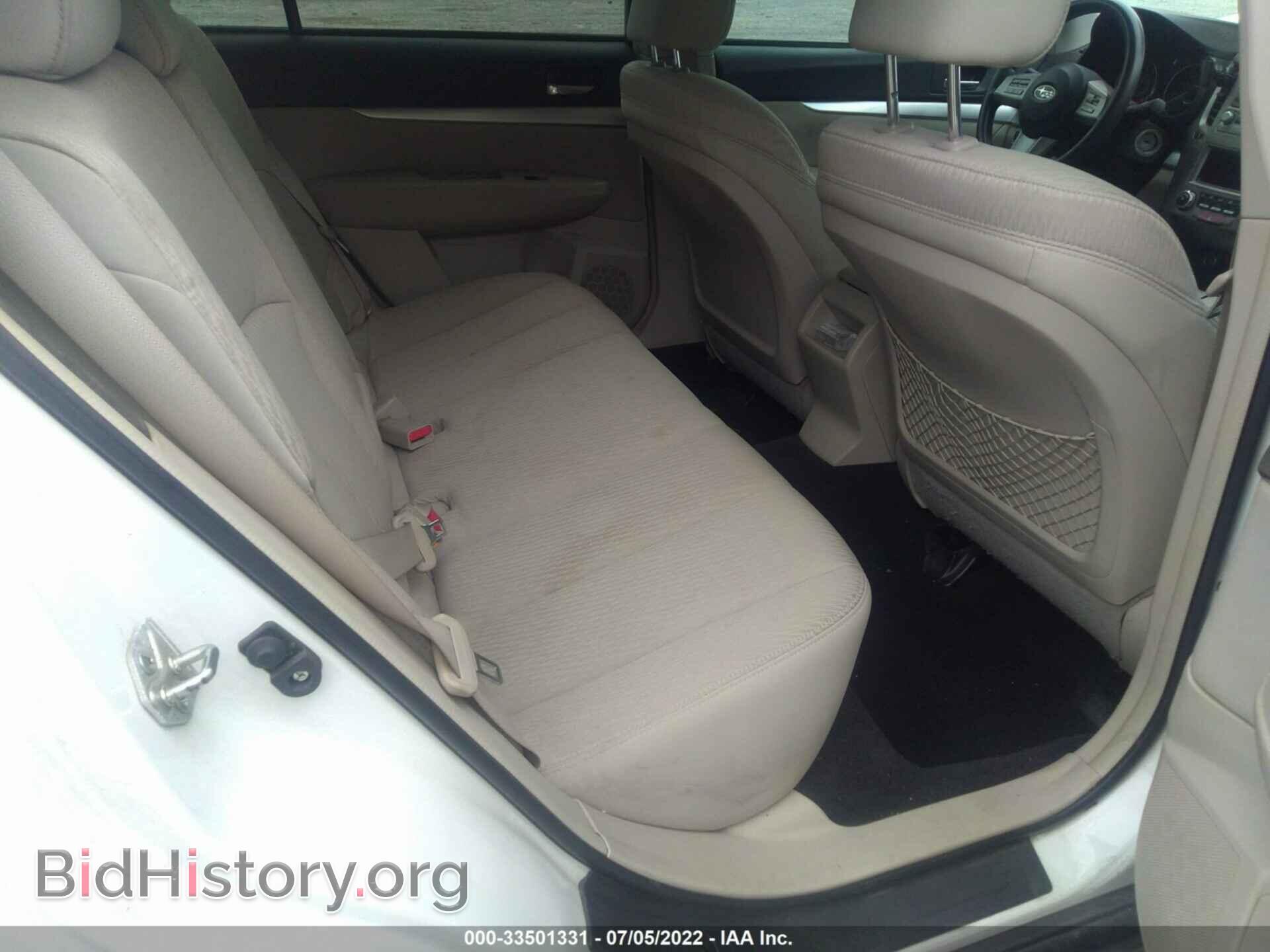 2010 SUBARU OUTBACK - VIN: 4S4BRCAC3A1328559 - Фото 8