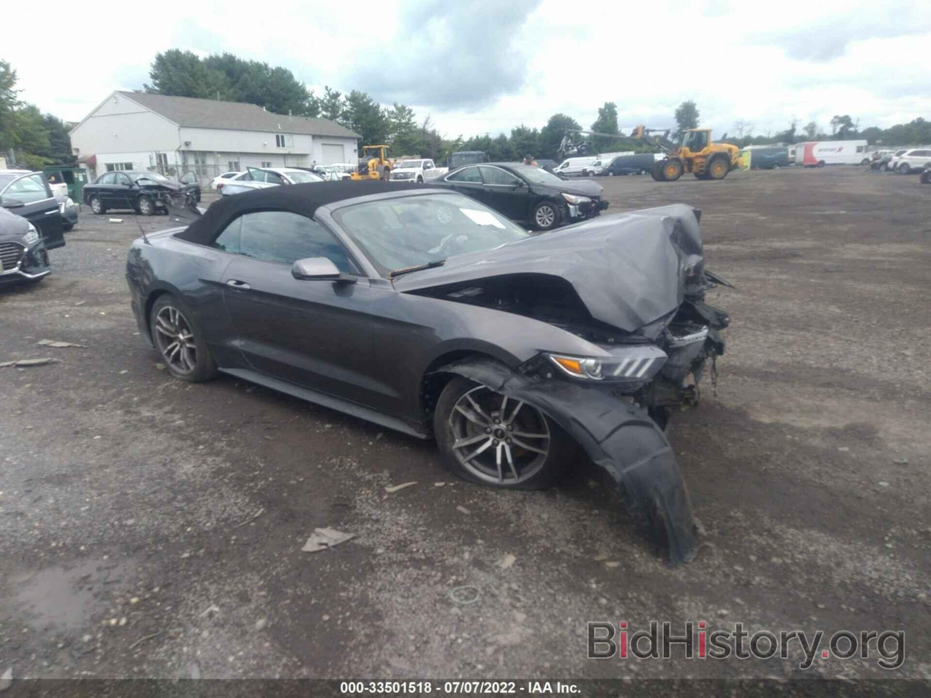 Photo 1FATP8UH0G5307971 - FORD MUSTANG 2016