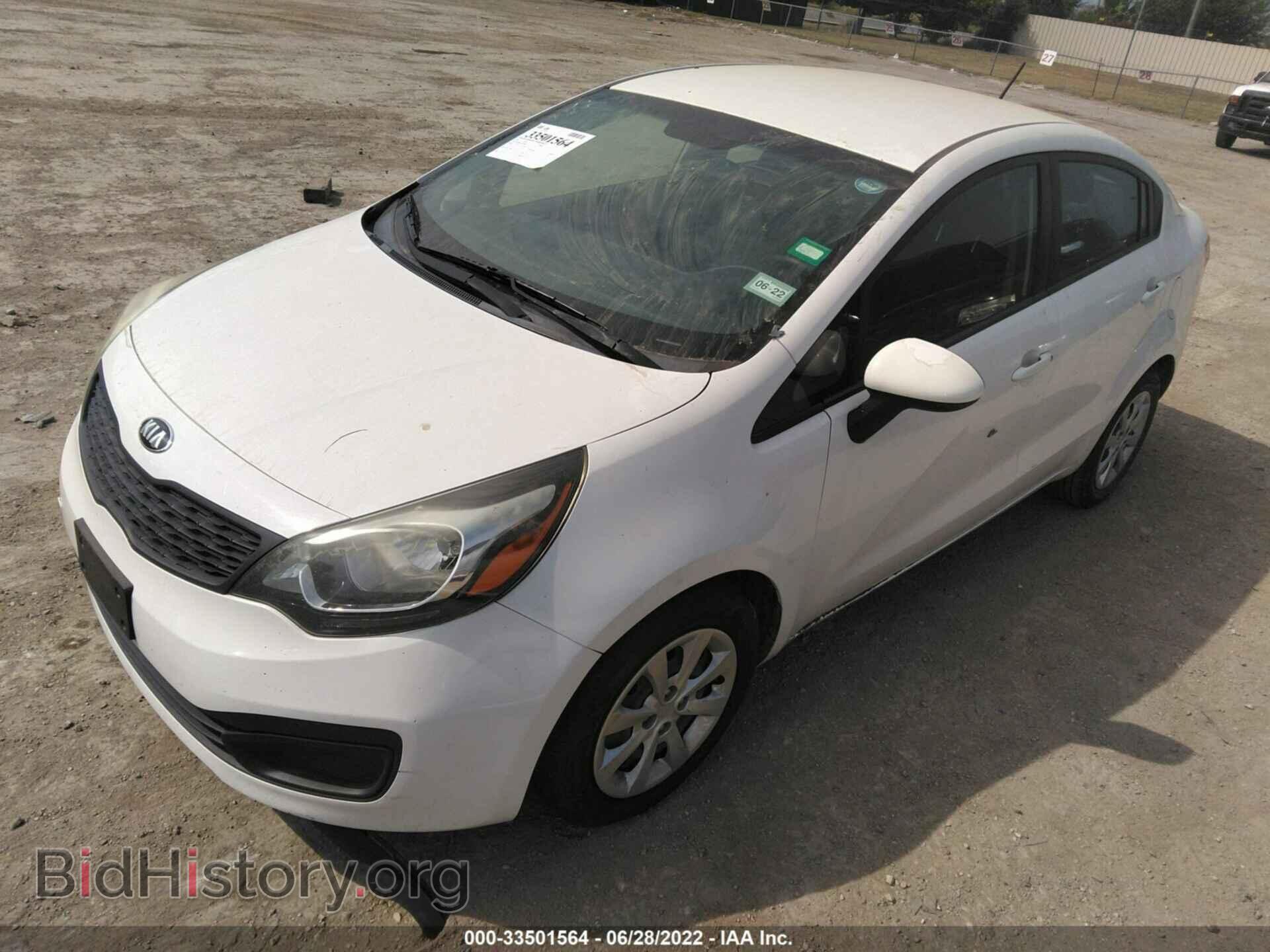 2015 KIA RIO - VIN: KNADM4A3XF6428635 - Фото 2
