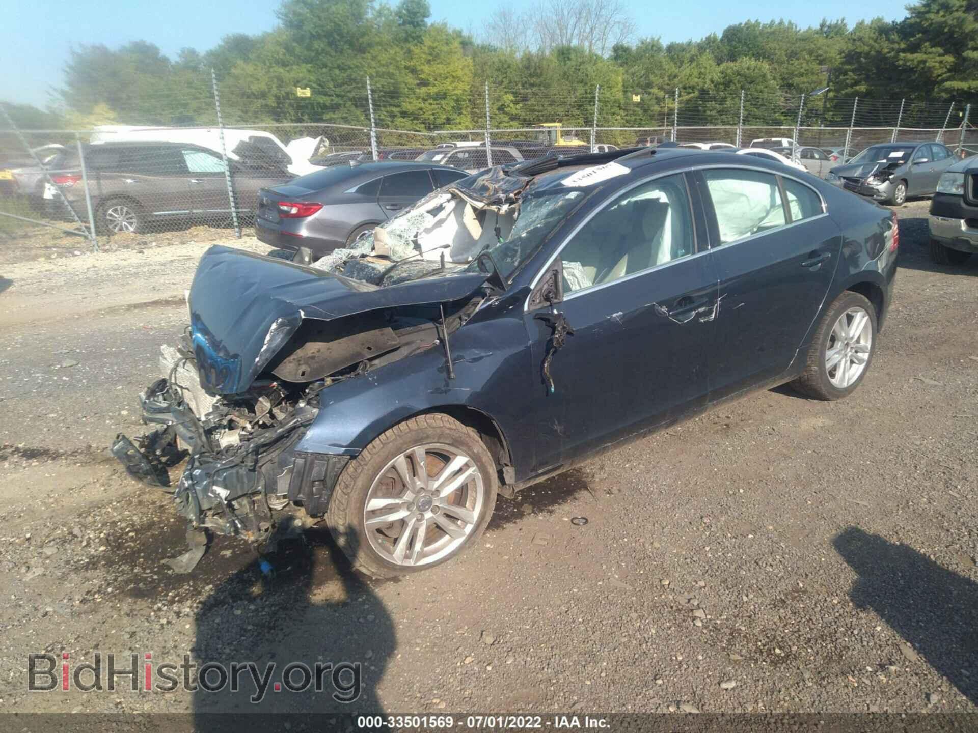 2013 VOLVO S60 - VIN: YV1612FS1D1224979 - Фото 2