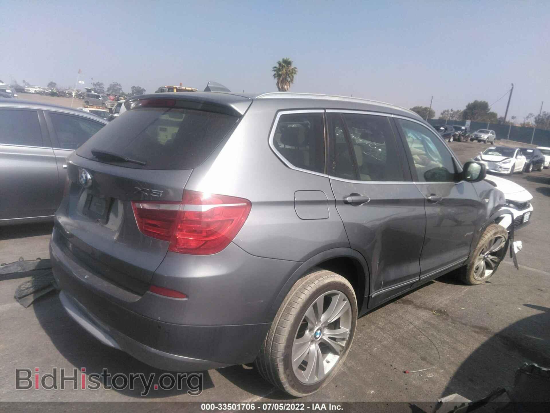 2014 BMW X3 - VIN: 5UXWX7C58E0E75295 - Фото 4