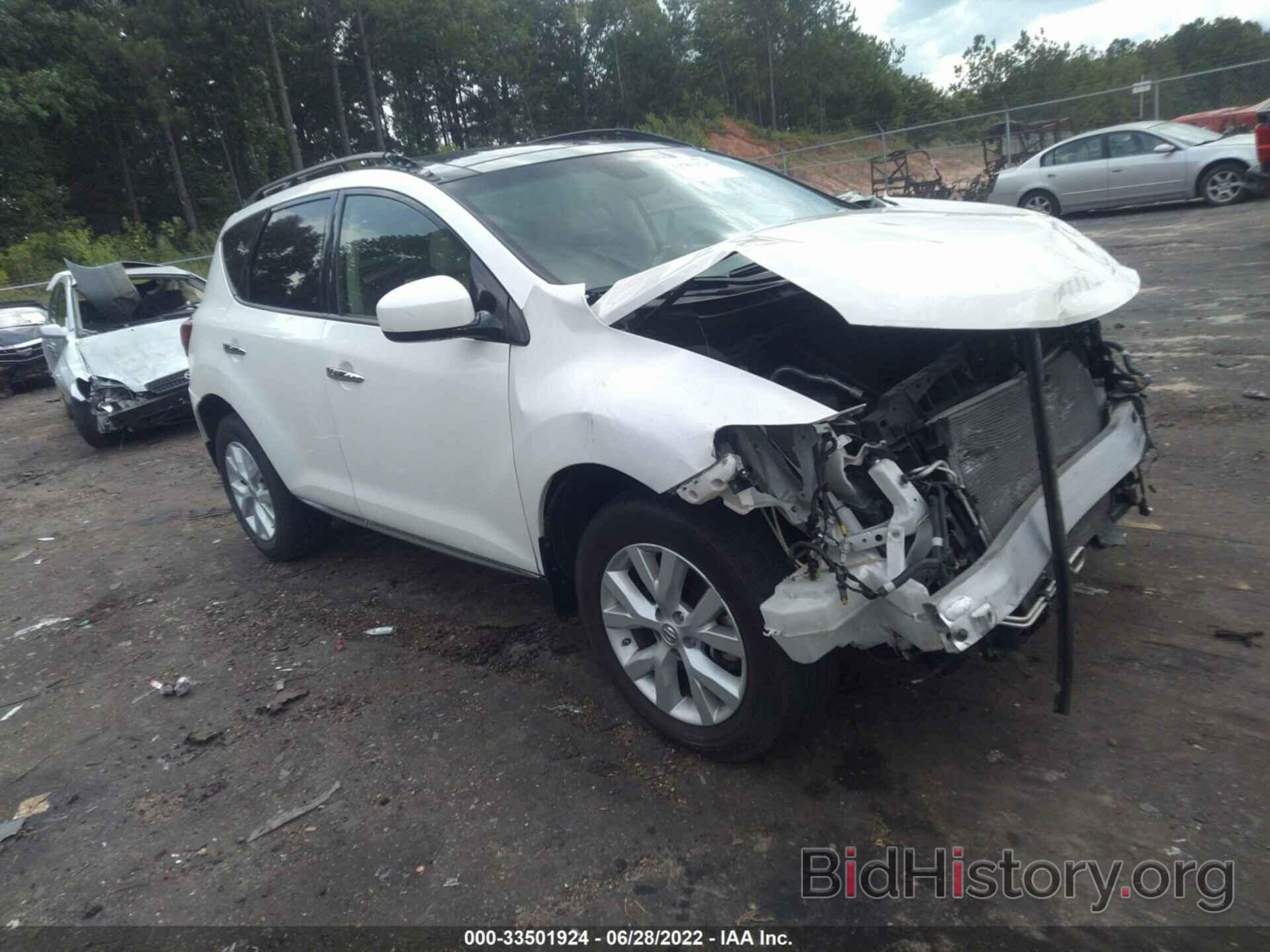 Photo JN8AZ1MU7CW119649 - NISSAN MURANO 2012