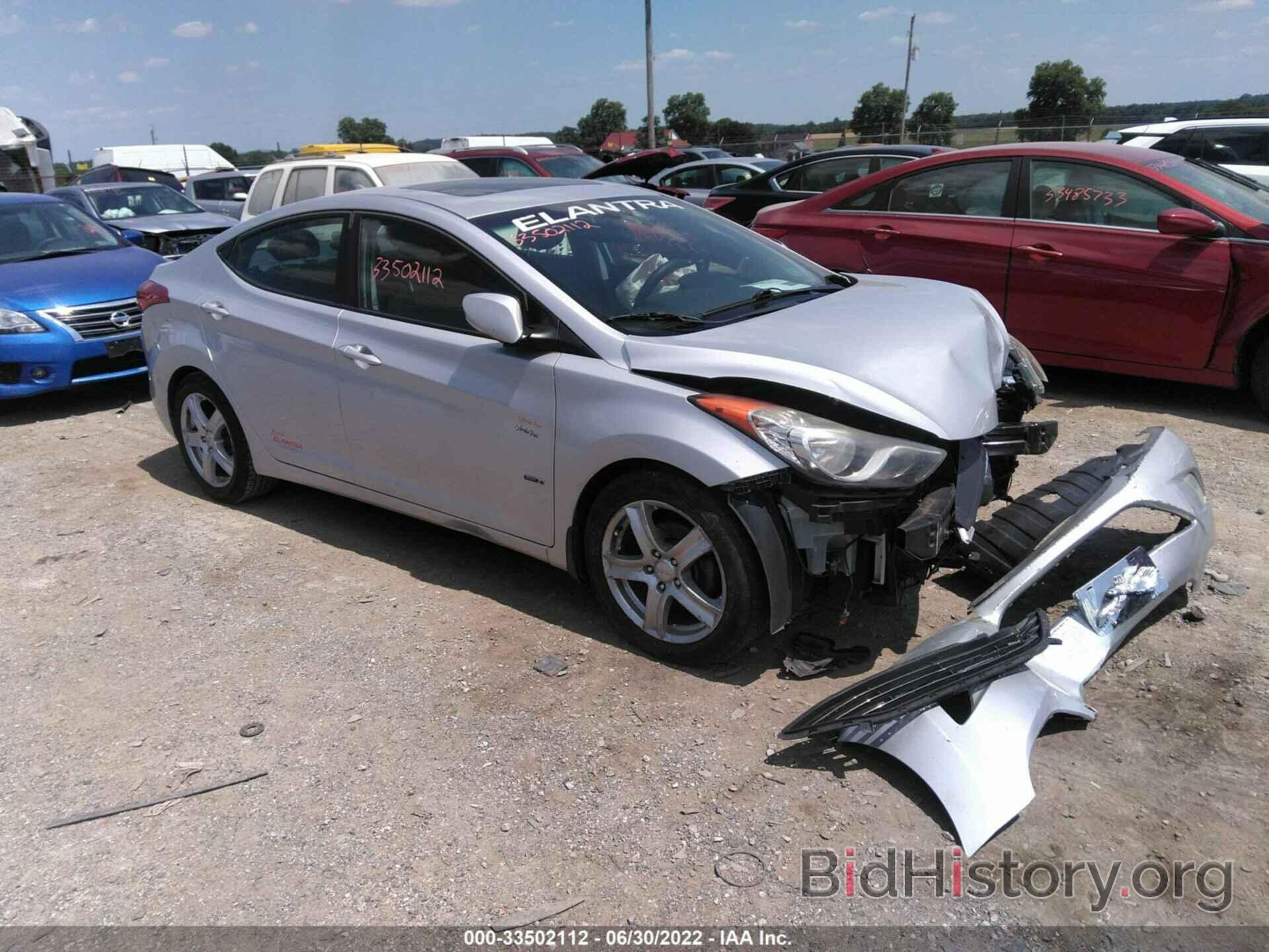 Photo KMHDH4AE8DU506181 - HYUNDAI ELANTRA 2013