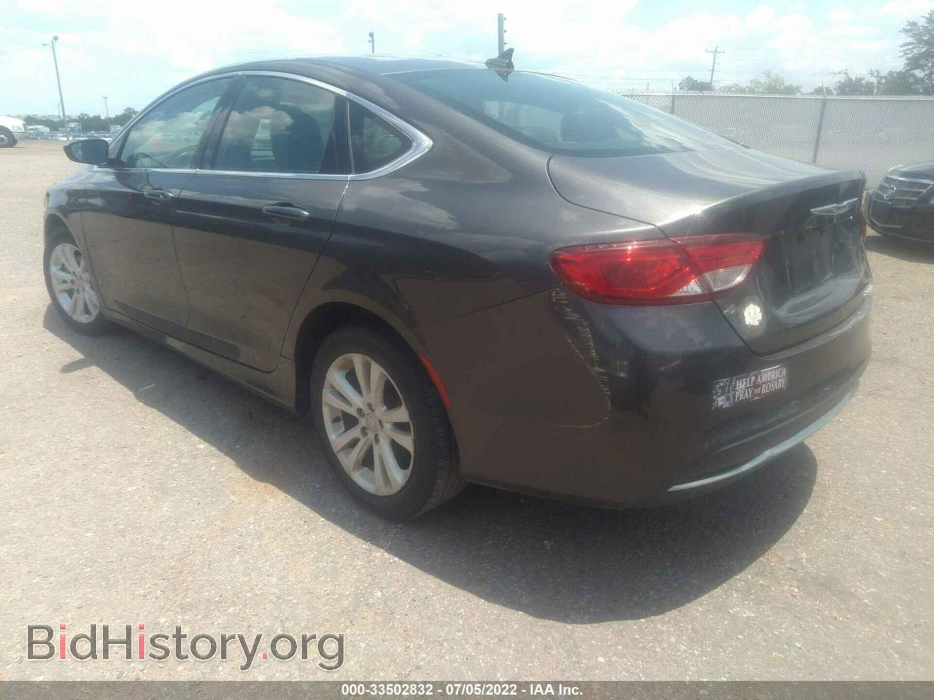 2017 CHRYSLER 200 - VIN: 1C3CCCABXHN511904 - Фото 3