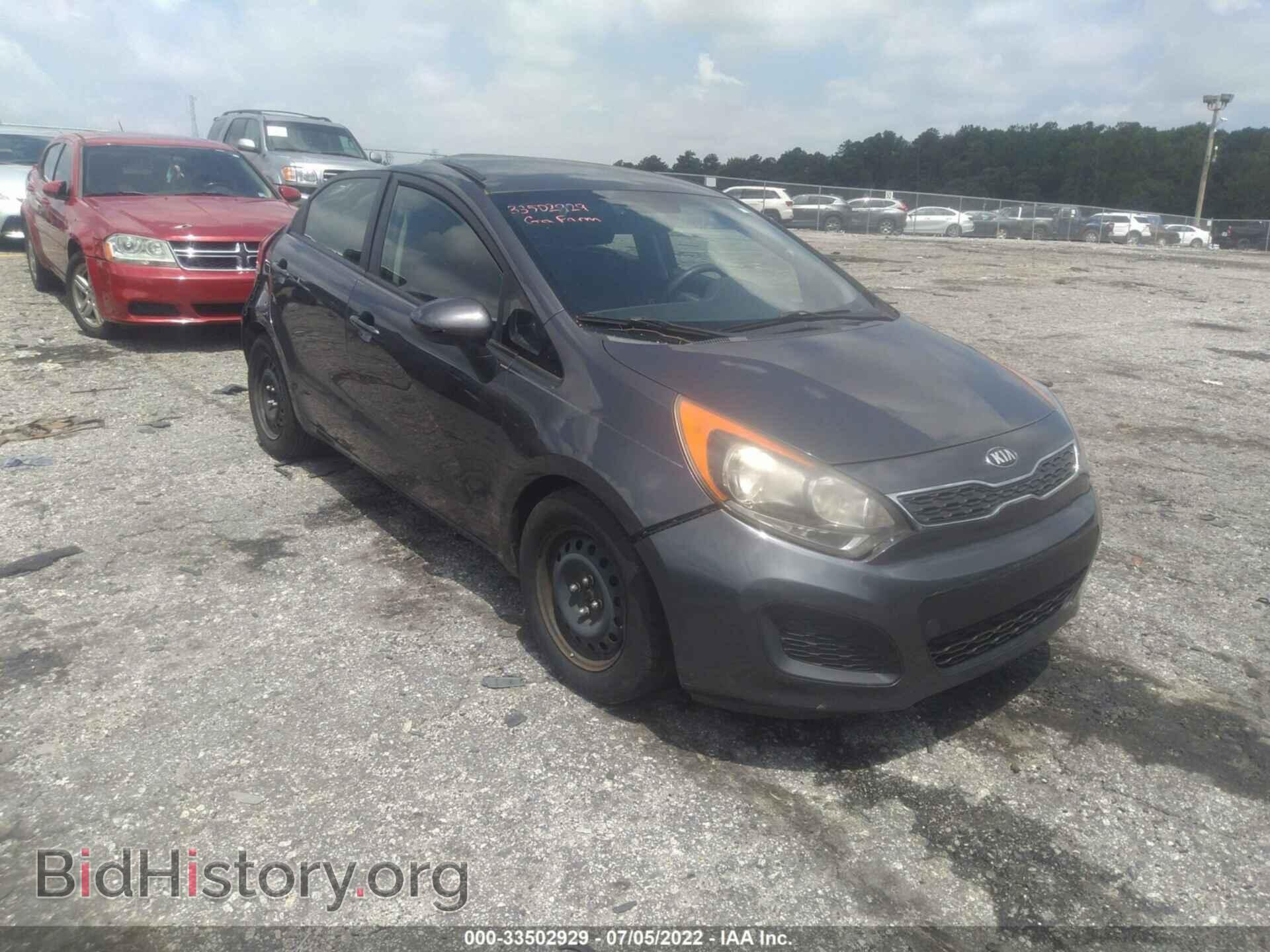Фотография KNADN5A31D6192473 - KIA RIO 2013