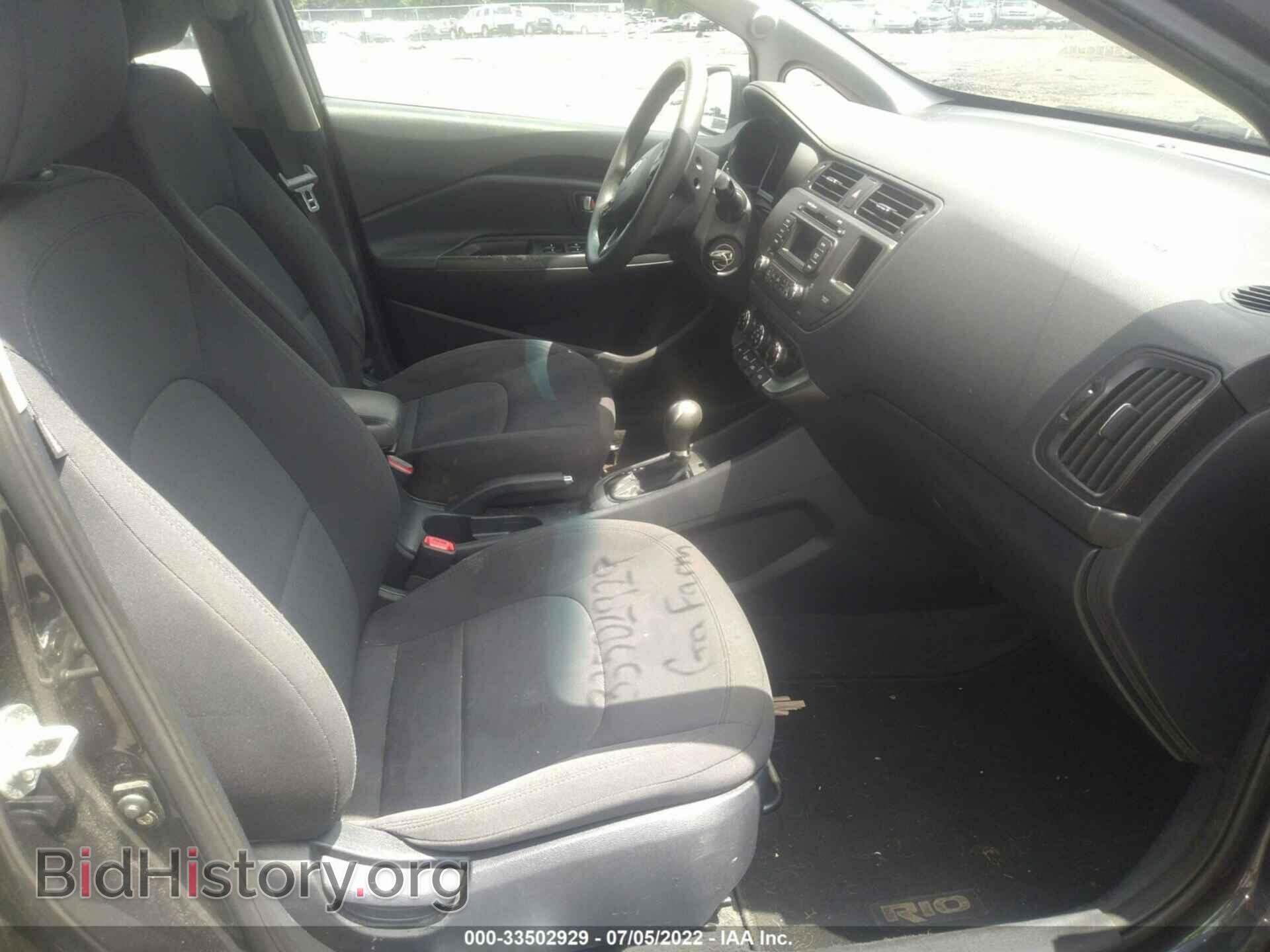 2013 KIA RIO - VIN: KNADN5A31D6192473 - Фото 5